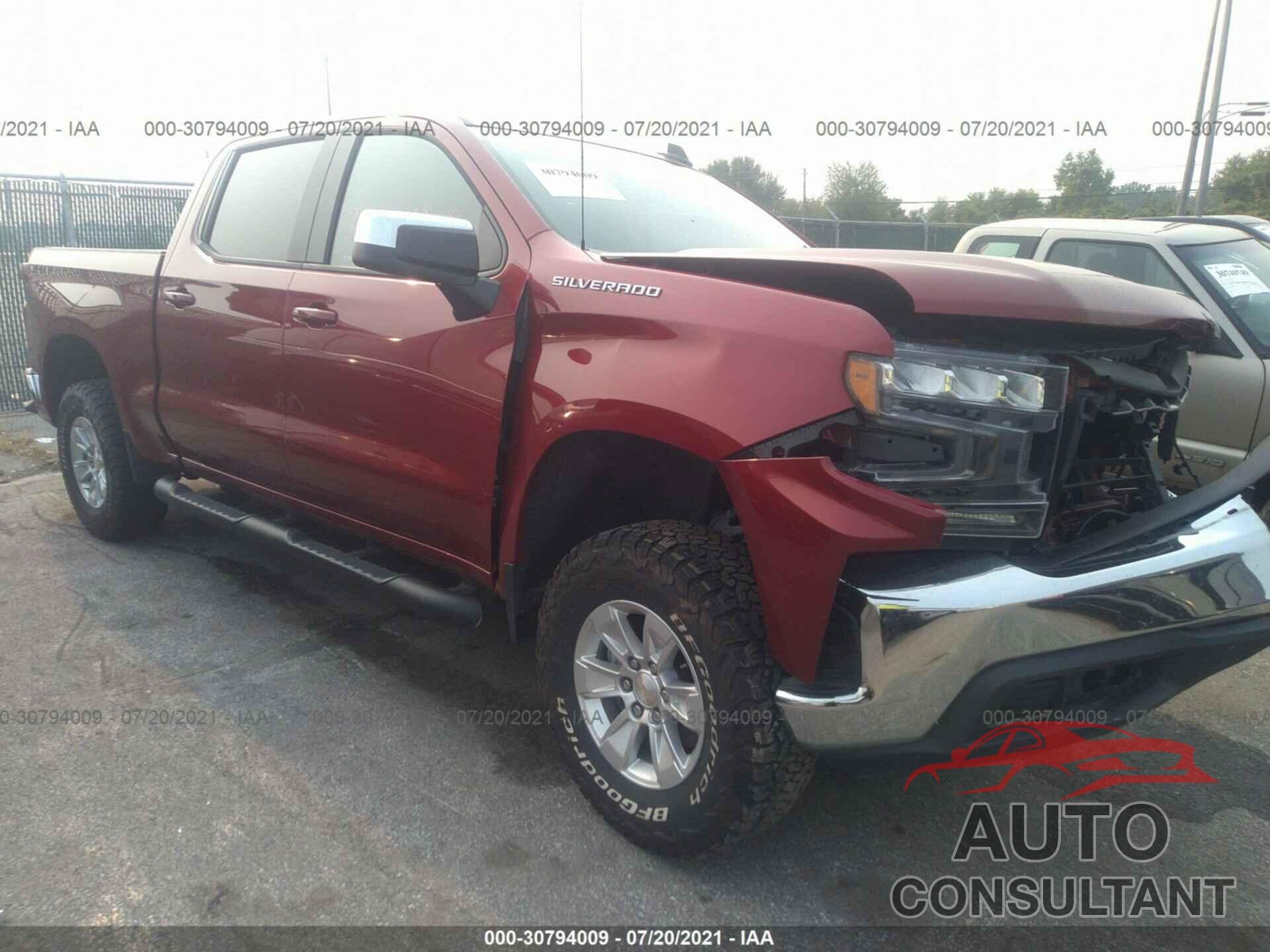 CHEVROLET SILVERADO 1500 2020 - 3GCUYDED2LG206966