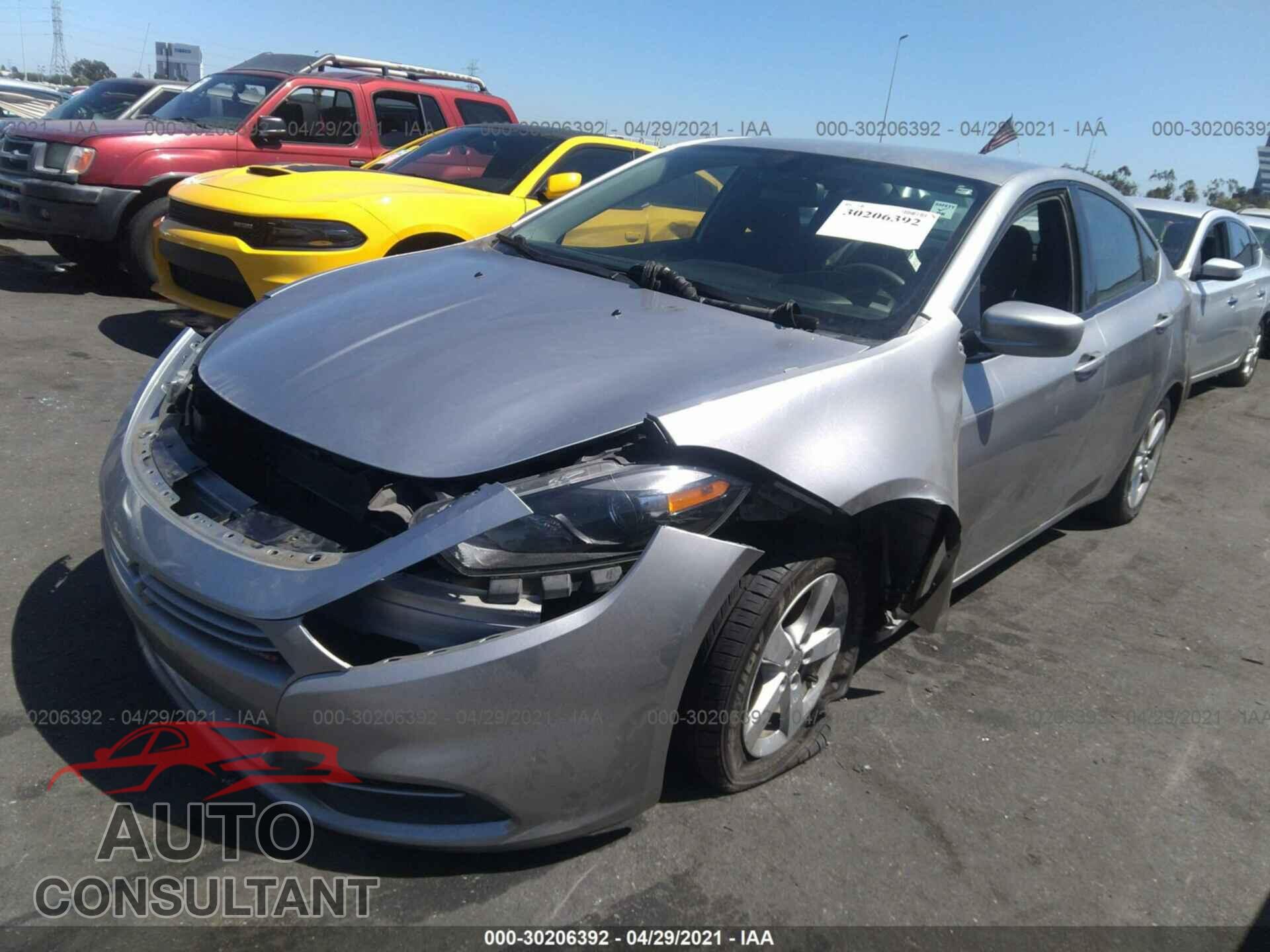 DODGE DART 2016 - 1C3CDFBB6GD717657