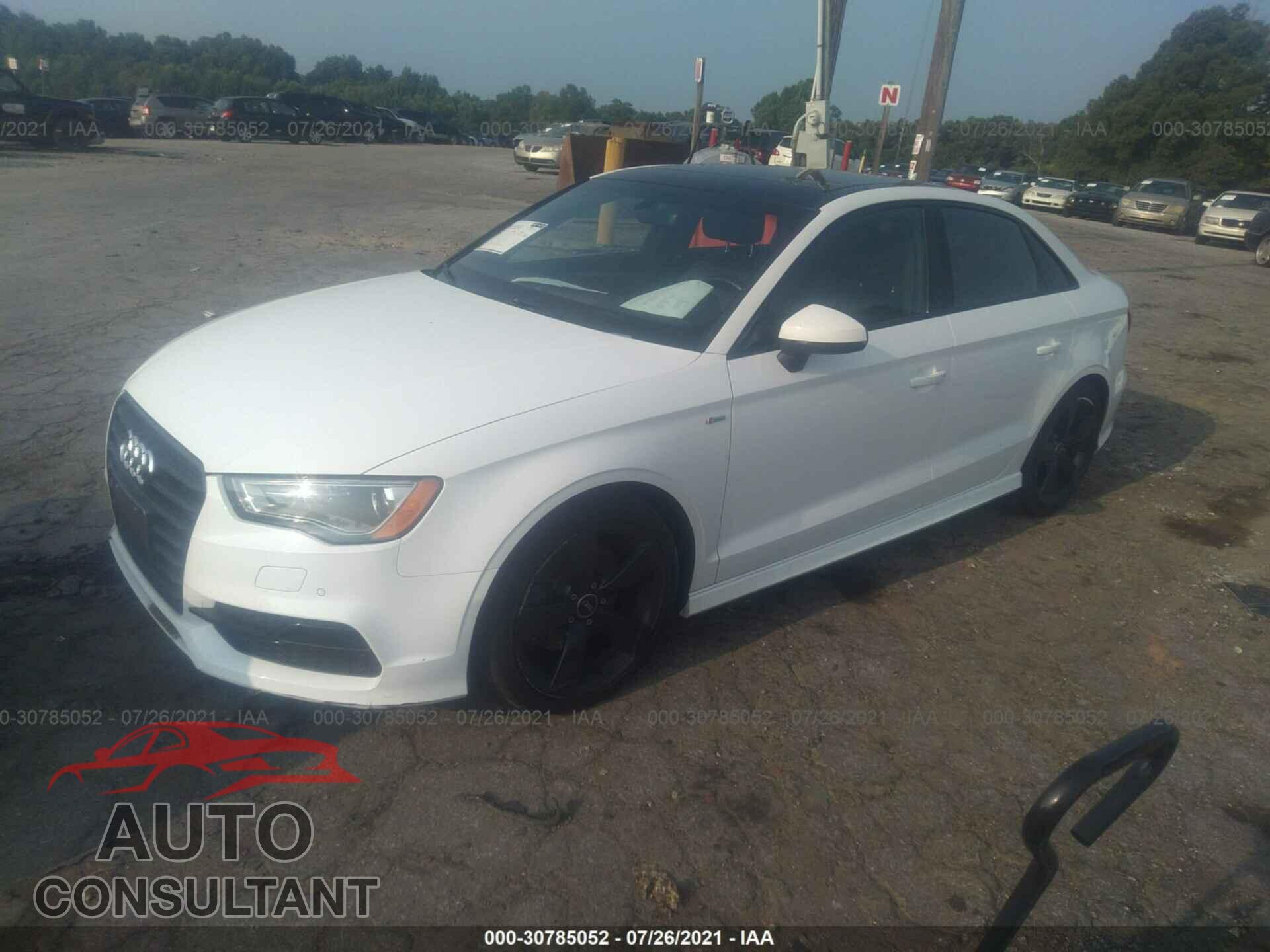 AUDI A3 2016 - WAUB8GFF9G1115249