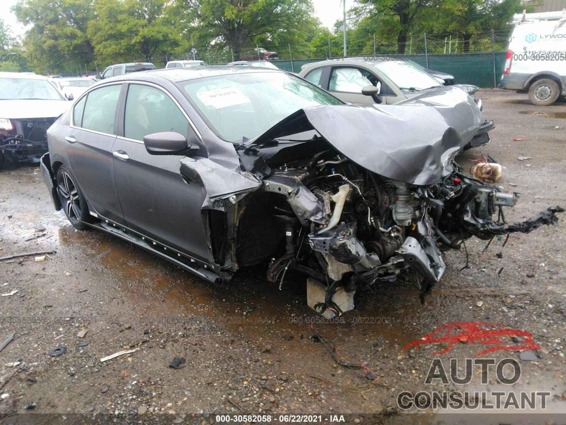 HONDA ACCORD SEDAN 2016 - 1HGCR2F5XGA074033