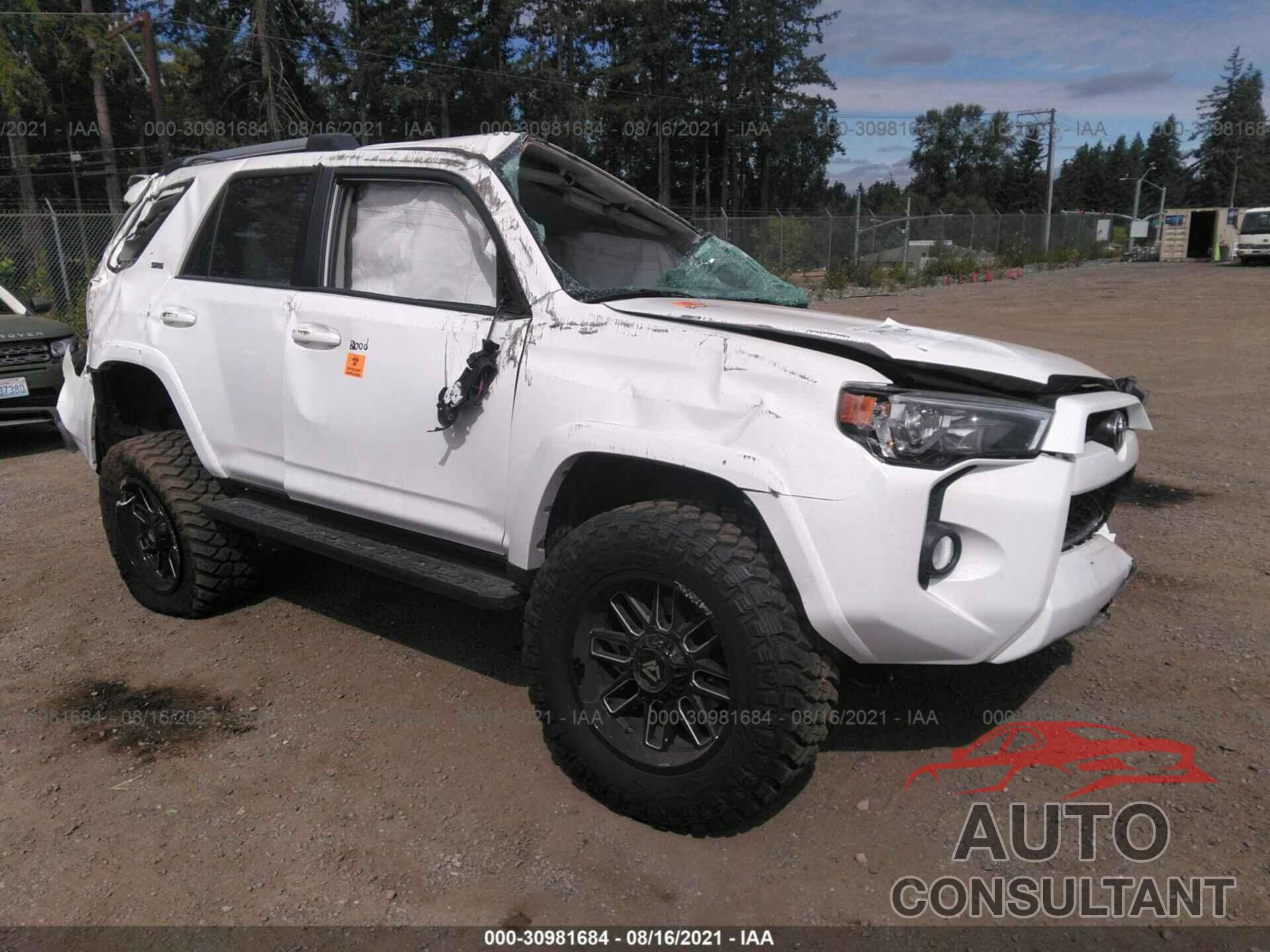 TOYOTA 4RUNNER 2019 - JTEBU5JR3K5670456