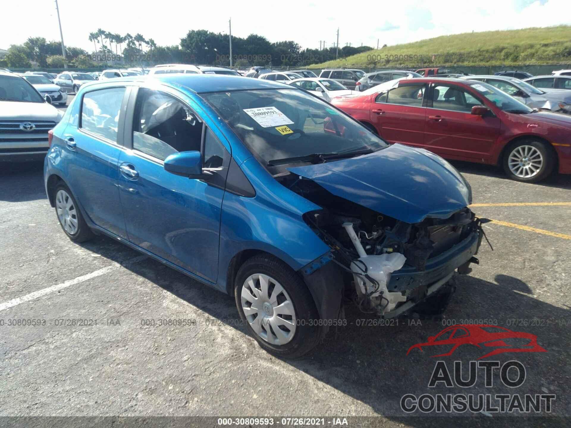 TOYOTA YARIS 2016 - VNKKTUD39GA065341