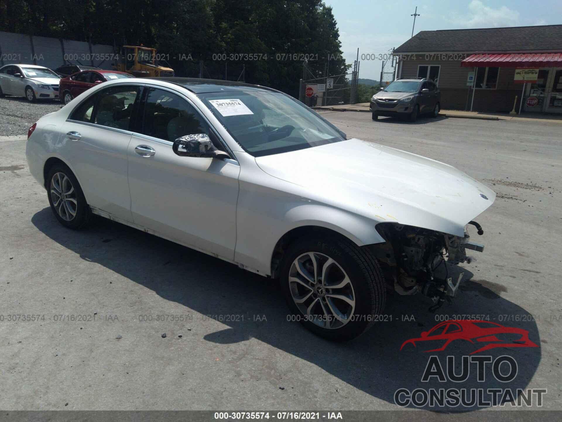 MERCEDES-BENZ C-CLASS 2018 - WDDWF4KBXJR338474