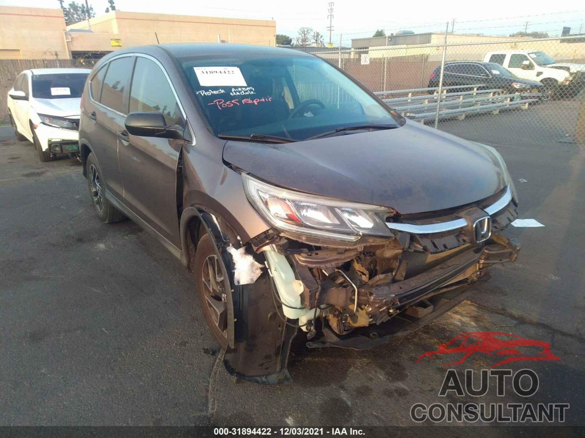 HONDA CR-V 2016 - 2HKRM3H46GH529034