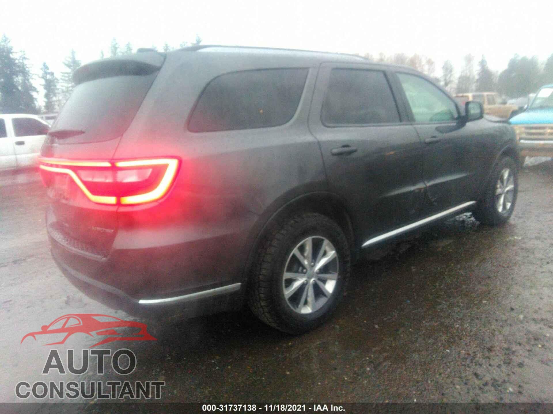 DODGE DURANGO 2016 - 1C4RDJDG8GC346816