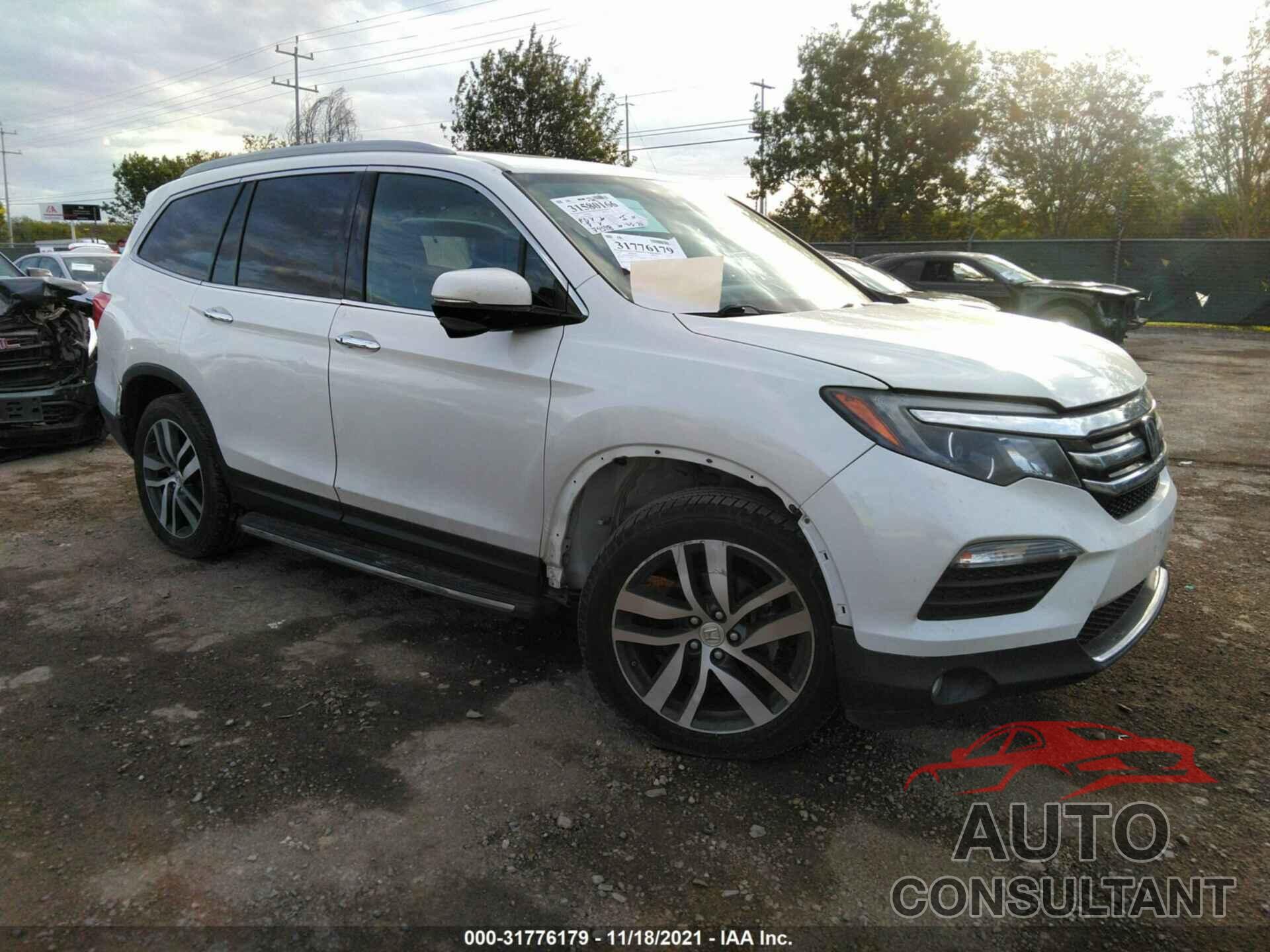 HONDA PILOT 2018 - 5FNYF6H93JB026201