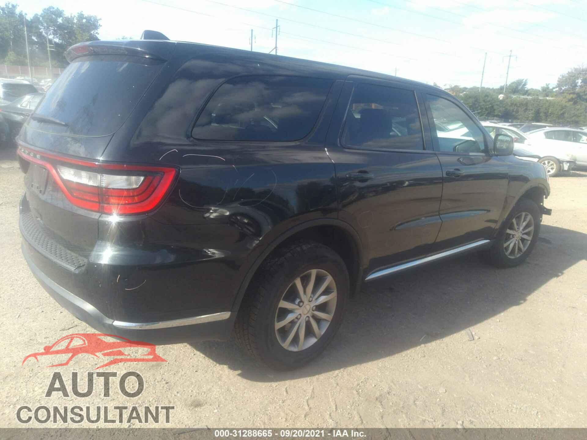 DODGE DURANGO 2017 - 1C4RDJAGXHC703872