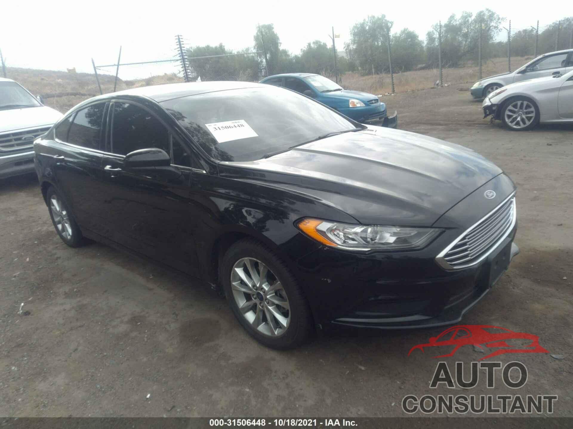 FORD FUSION 2017 - 3FA6P0HD9HR255602