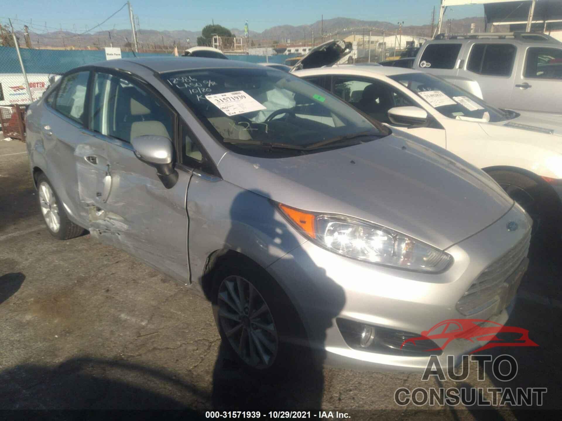 FORD FIESTA 2017 - 3FADP4CJ1HM119960