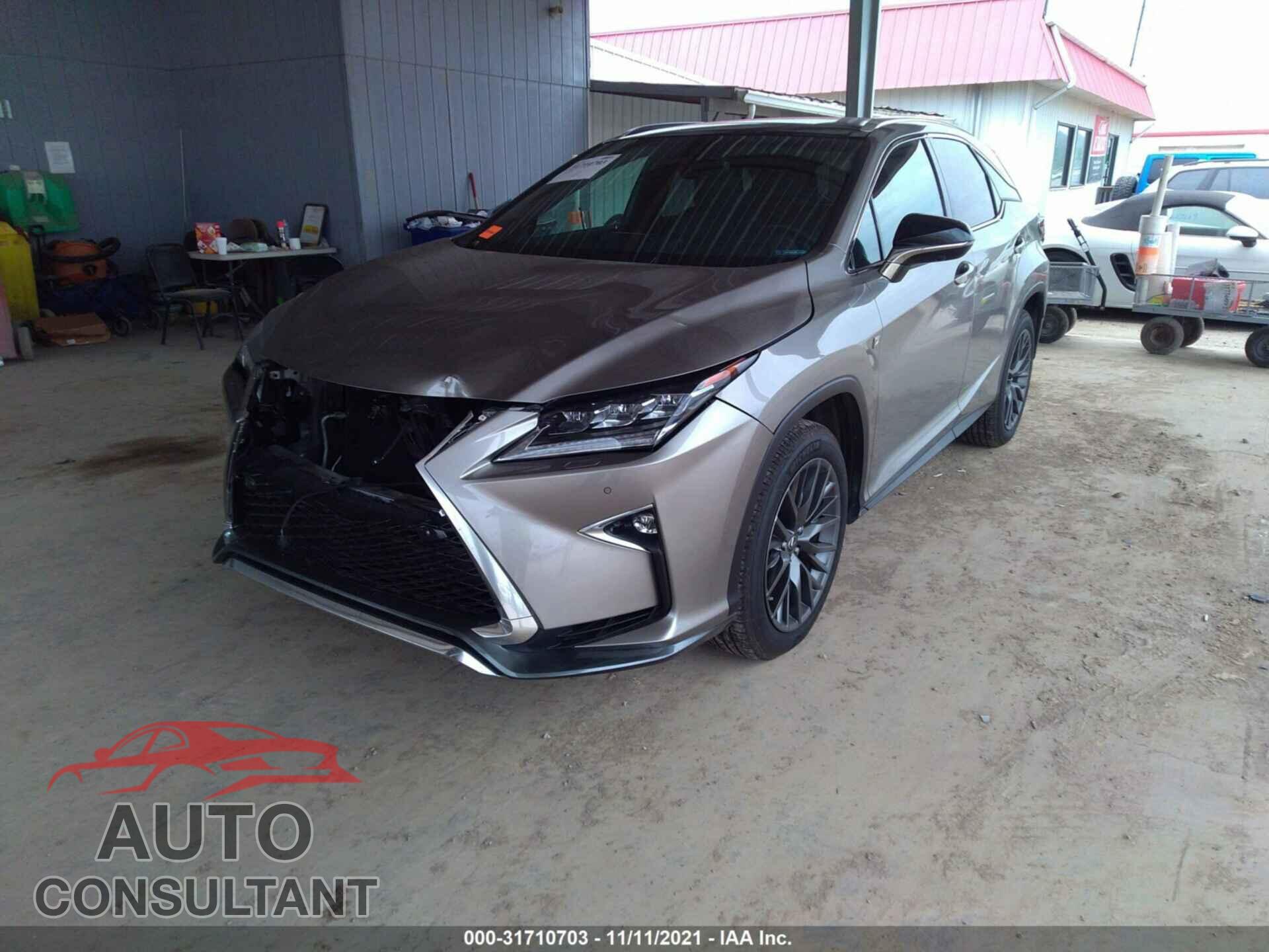 LEXUS RX 2017 - 2T2BZMCA9HC105045