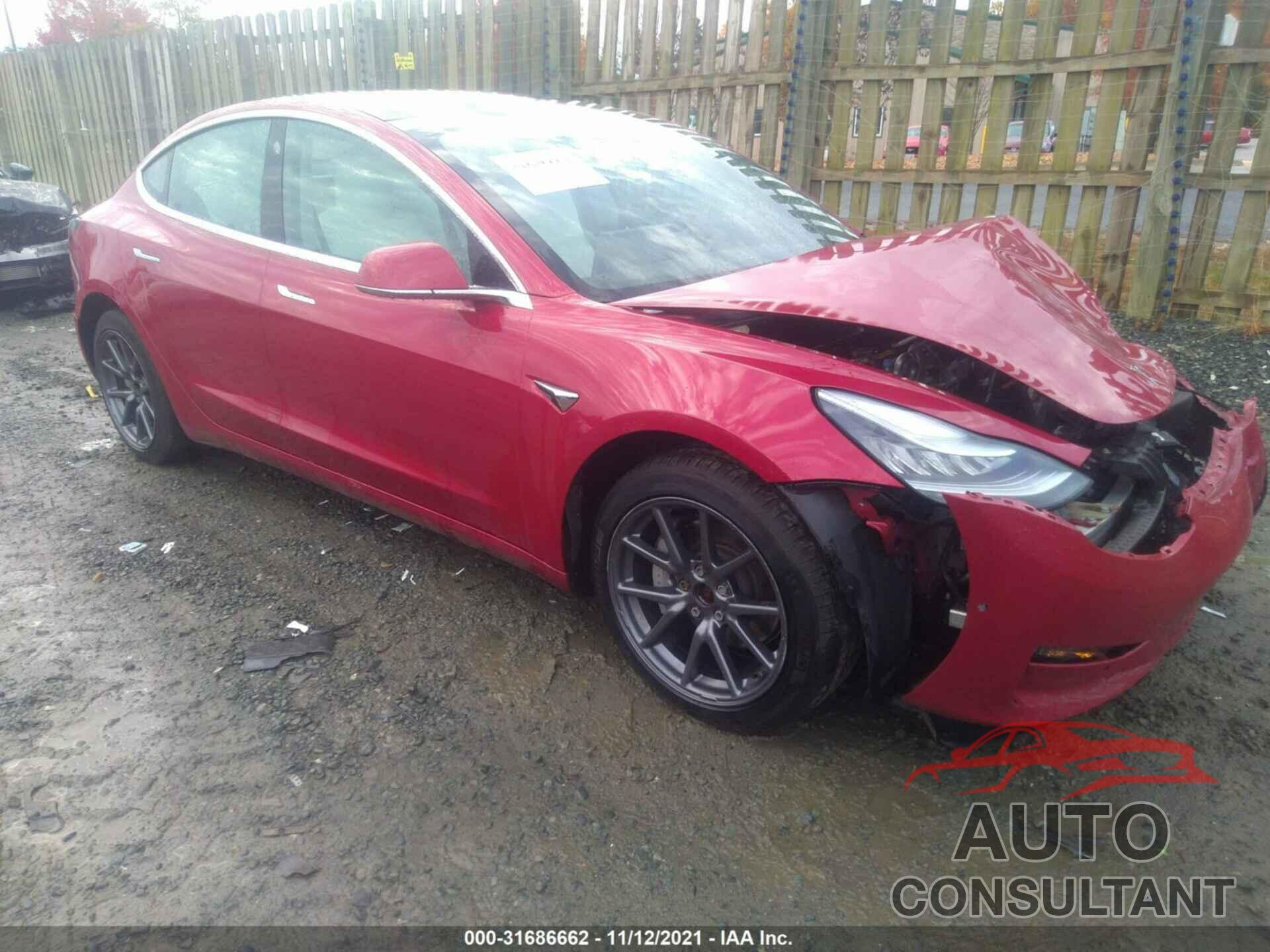 TESLA MODEL 3 2018 - 5YJ3E1EB4JF085944