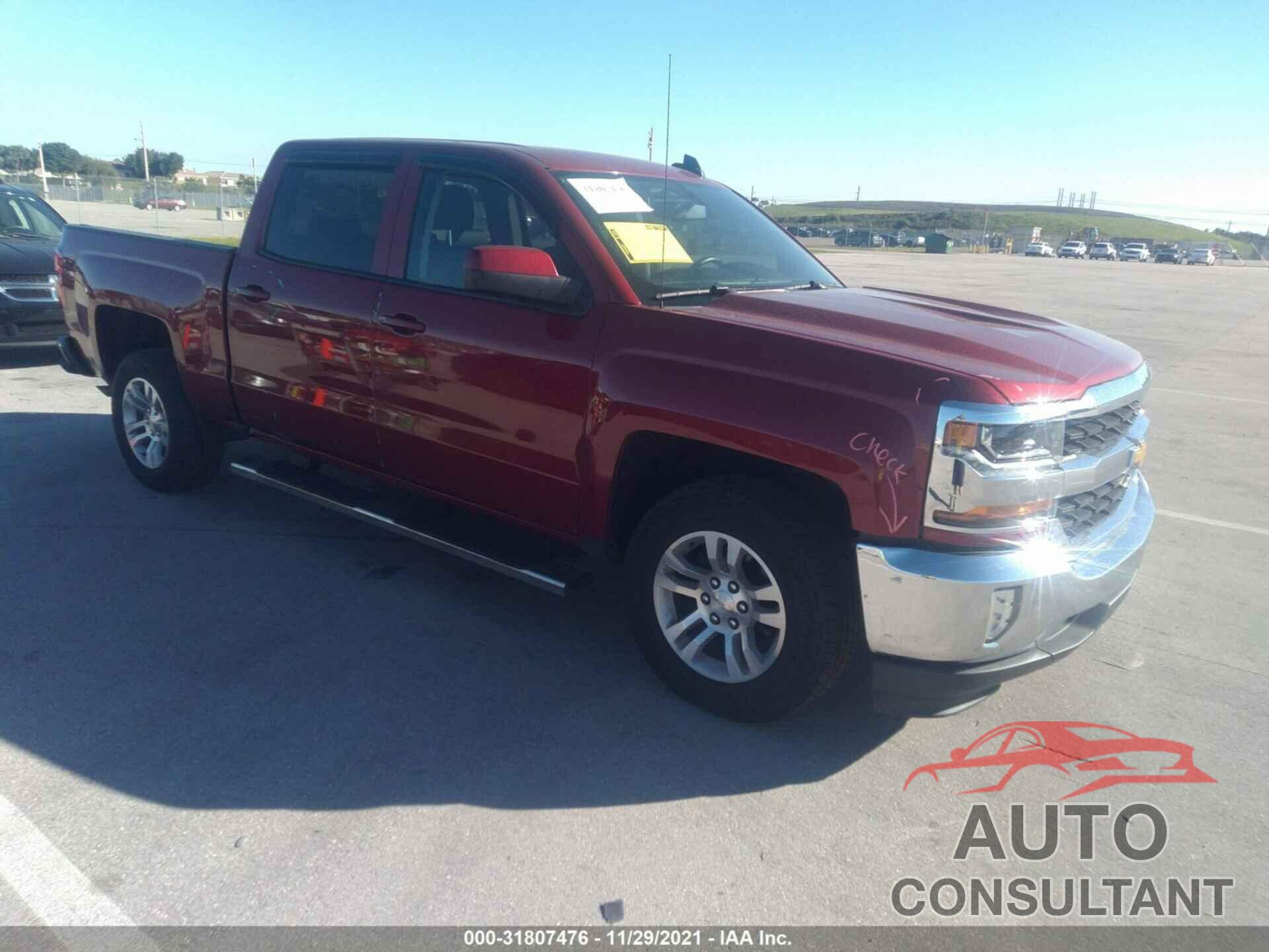 CHEVROLET SILVERADO 1500 2018 - 3GCPCREC7JG397989