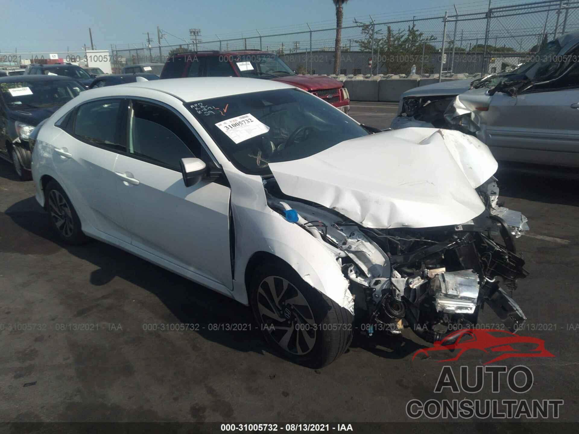 HONDA CIVIC HATCHBACK 2019 - SHHFK7H36KU403480