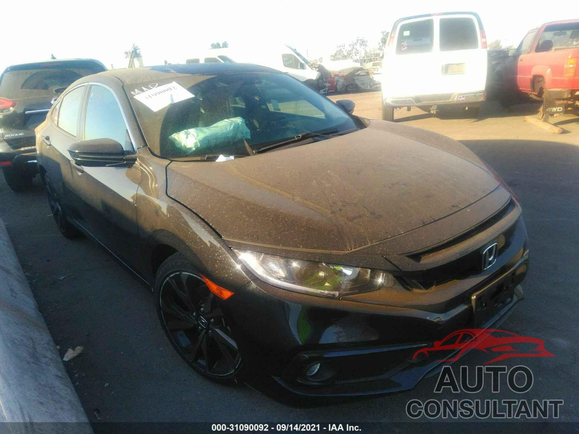 HONDA CIVIC SEDAN 2021 - 2HGFC2F88MH513851