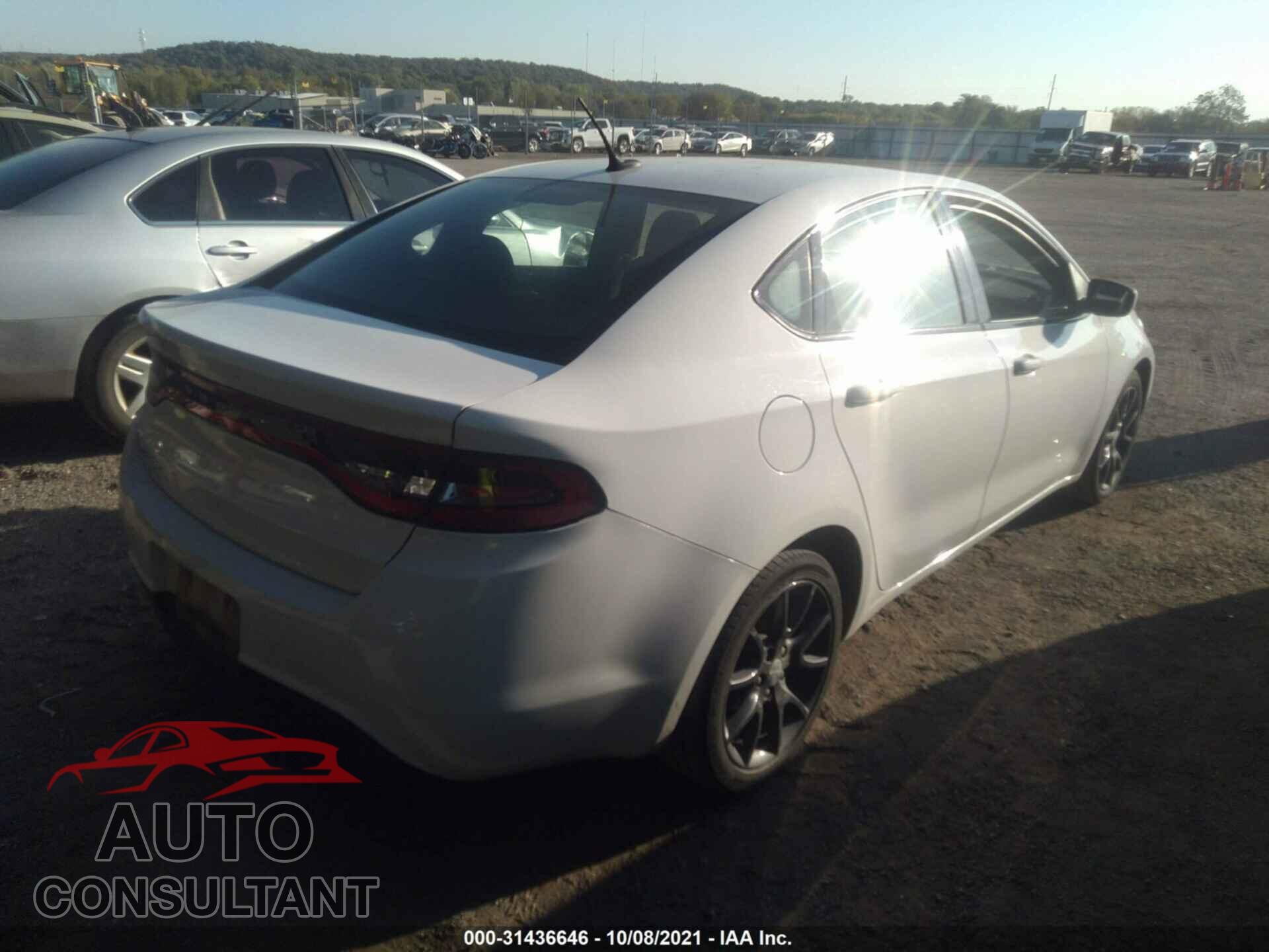 DODGE DART 2016 - 1C3CDFAAXGD767406