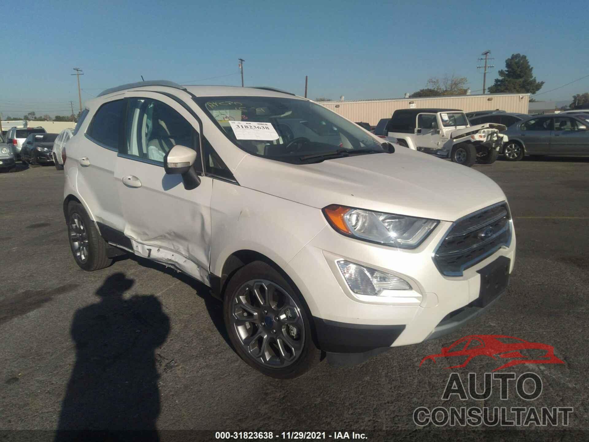 FORD ECOSPORT 2018 - MAJ3P1VE7JC235097