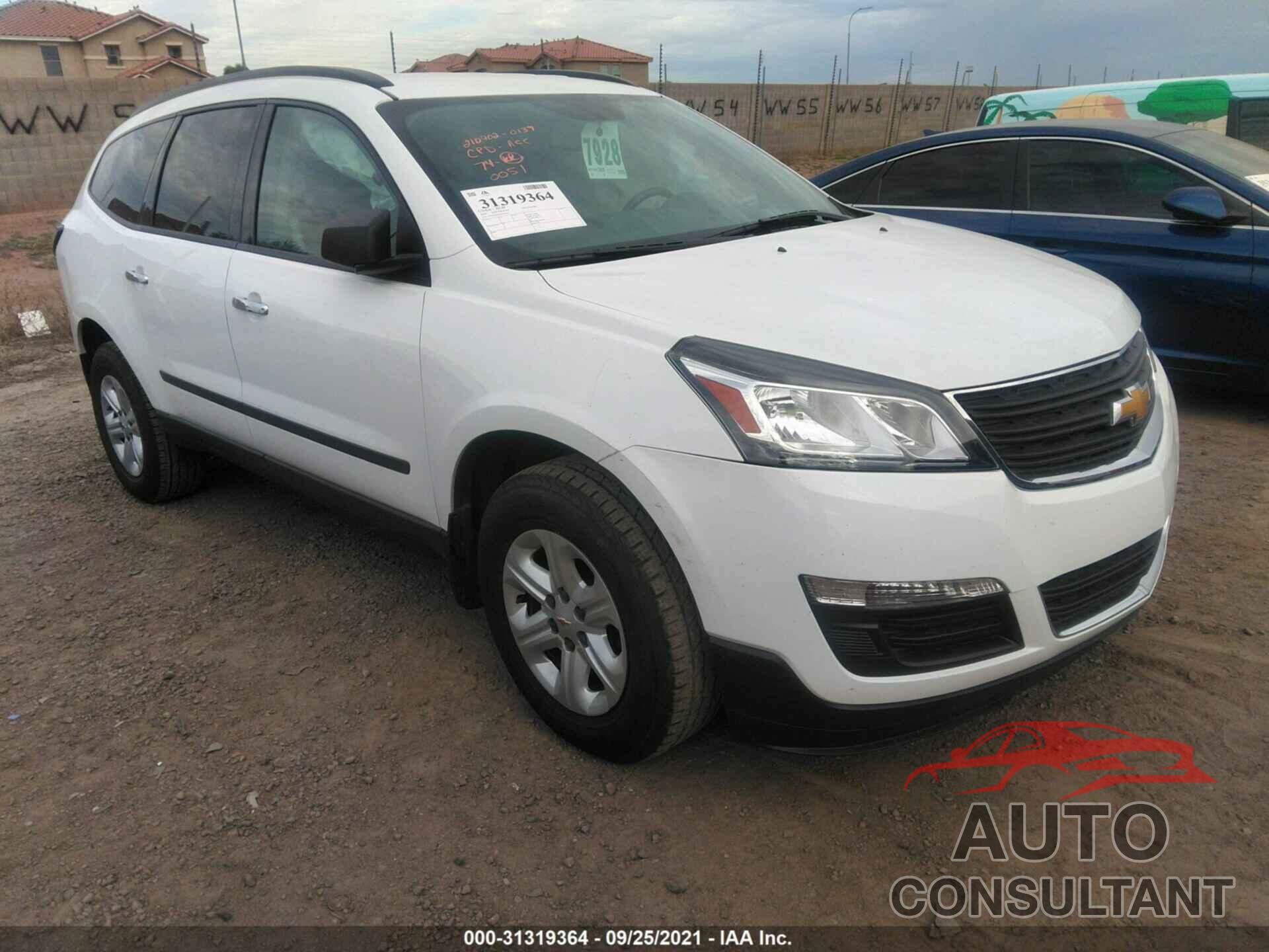 CHEVROLET TRAVERSE 2016 - 1GNKRFED6GJ200051
