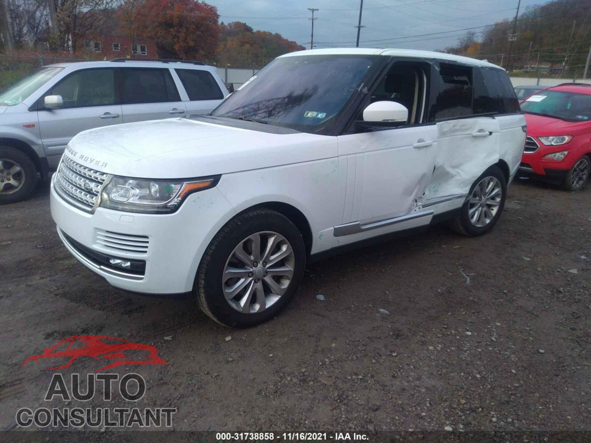 LAND ROVER RANGE ROVER 2017 - SALGS2FV4HA374424