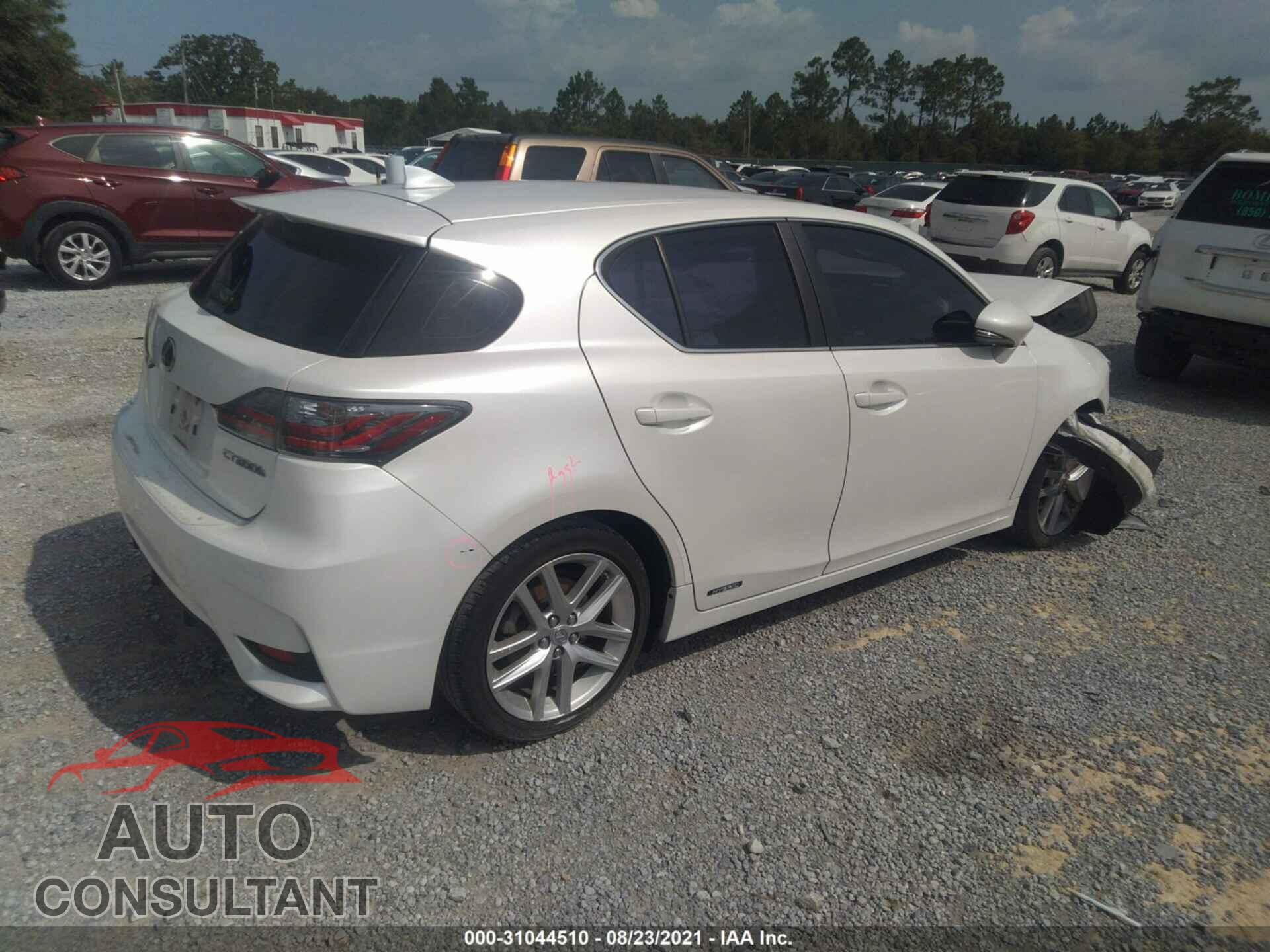 LEXUS CT 200H 2016 - JTHKD5BH2G2256358