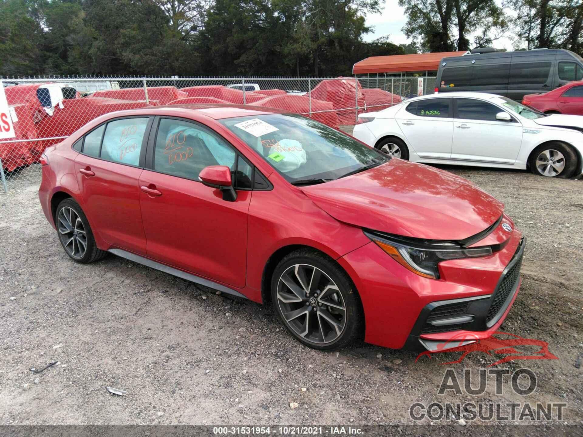 TOYOTA COROLLA 2020 - 5YFS4RCE1LP022379