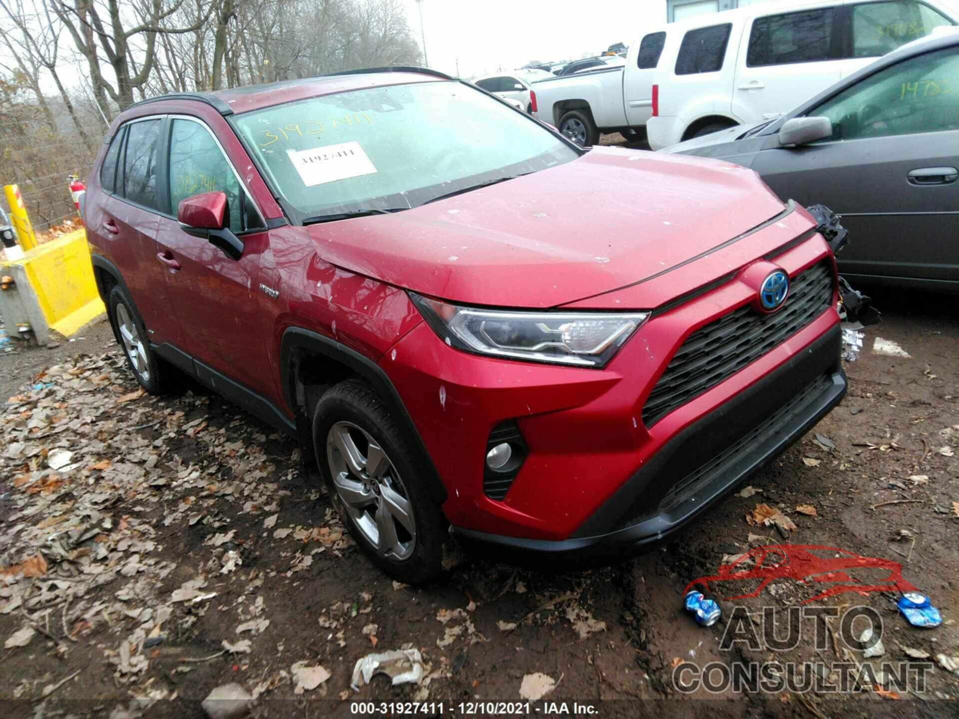 TOYOTA RAV4 2021 - 2T3B6RFV5MW022902
