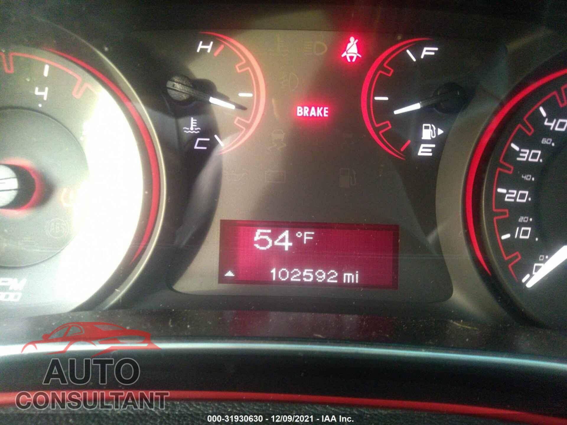 DODGE DART 2016 - 1C3CDFAA2GD679823