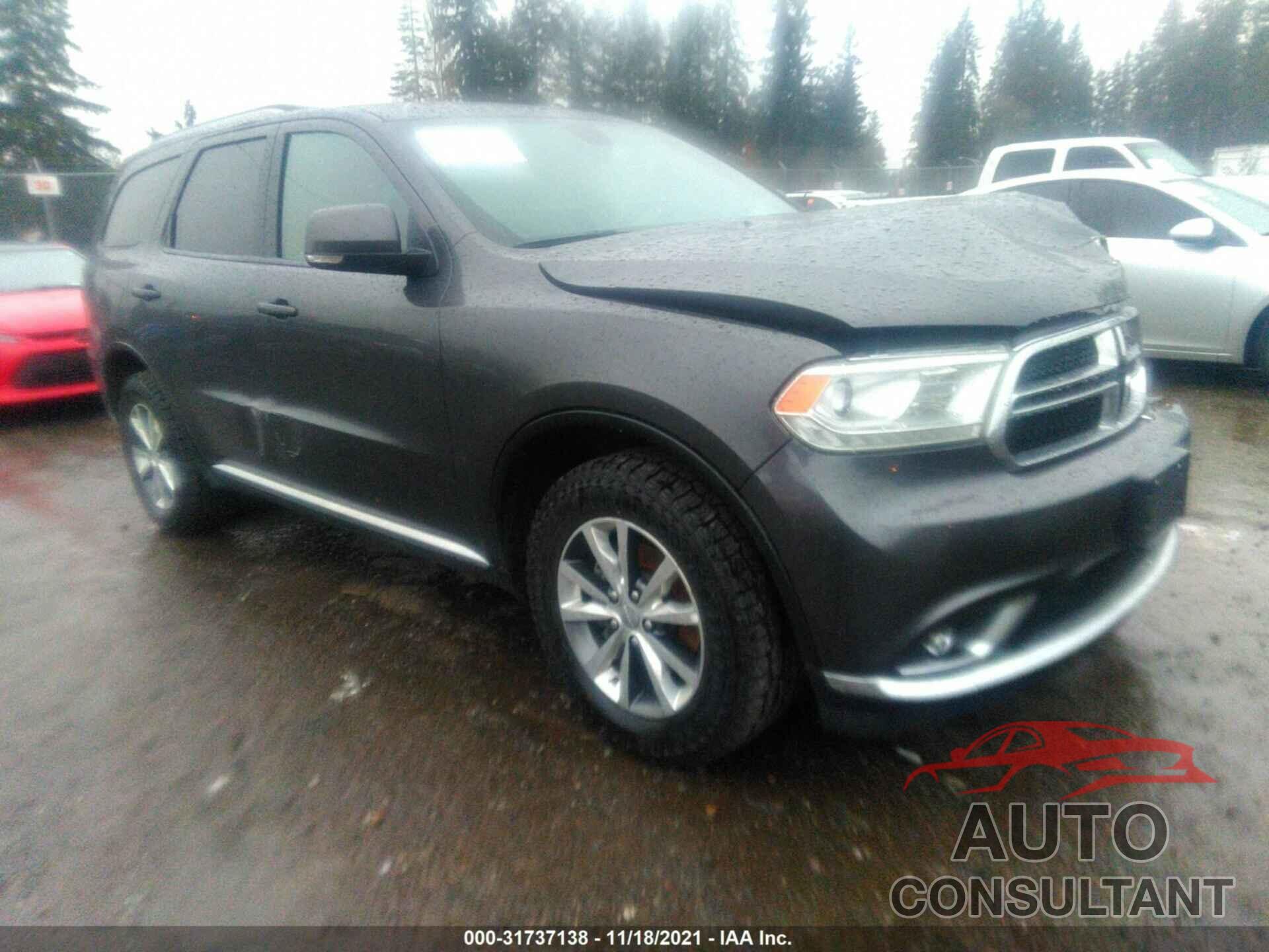 DODGE DURANGO 2016 - 1C4RDJDG8GC346816