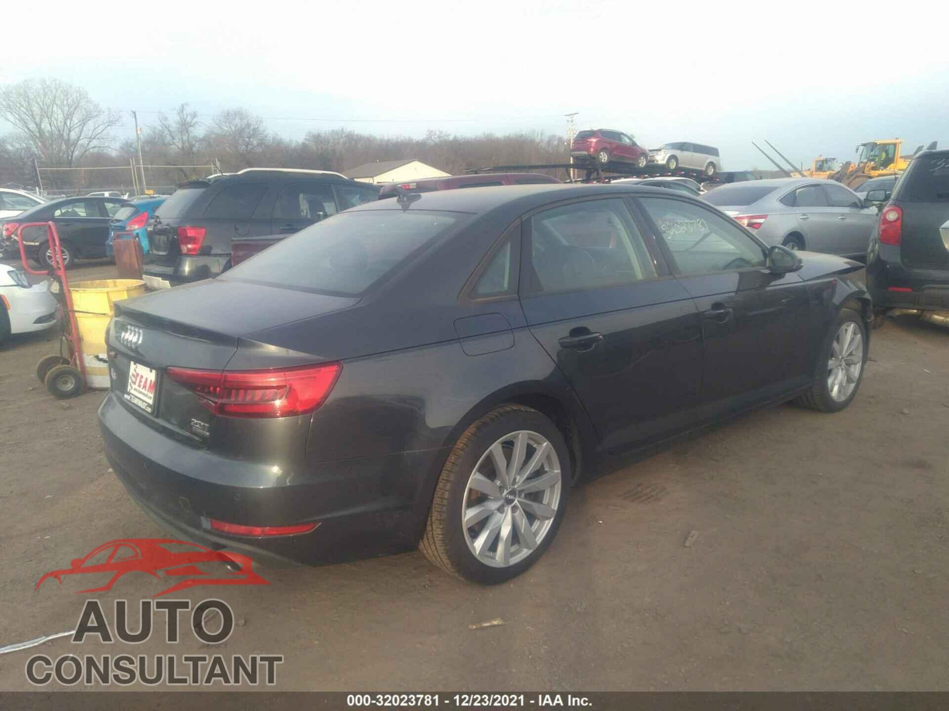 AUDI A4 2017 - WAUANAF45HN018690