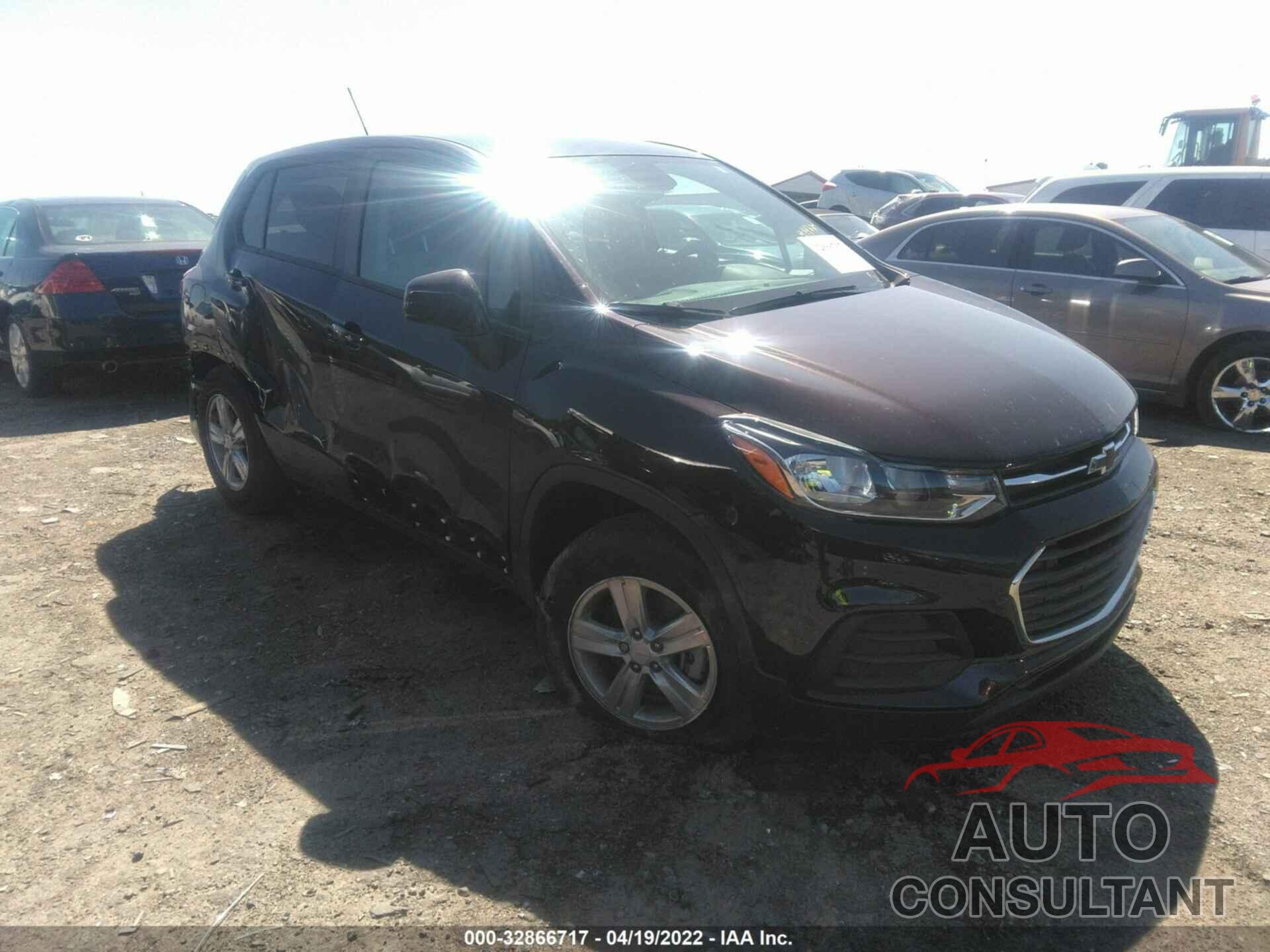 CHEVROLET TRAX 2022 - KL7CJNSM5NB514104