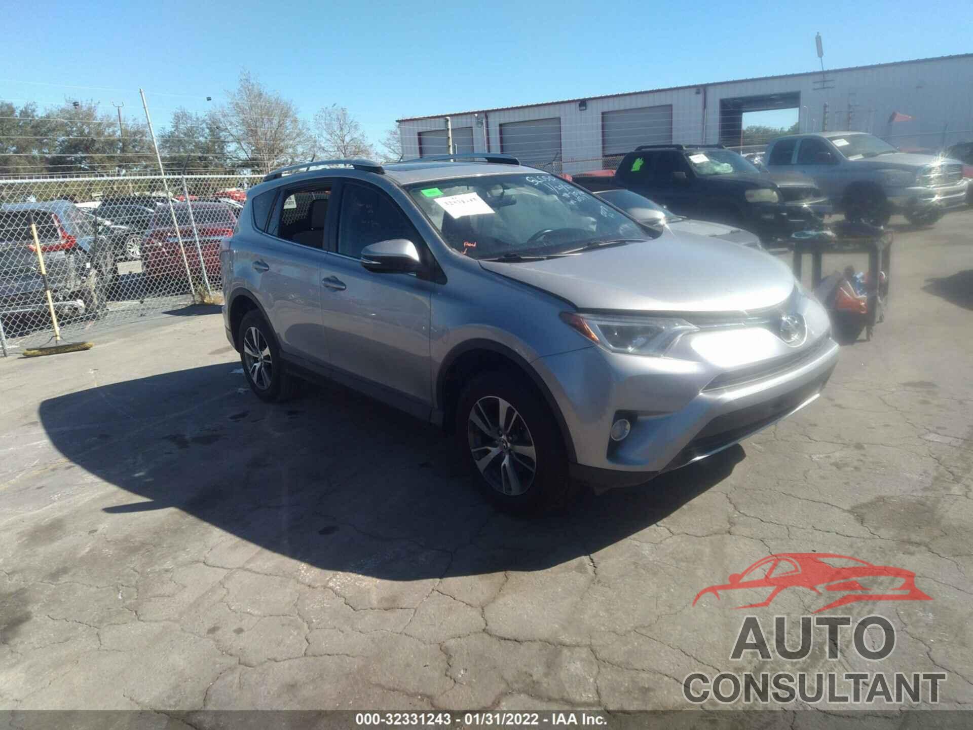 TOYOTA RAV4 2016 - 2T3WFREV1GW260317