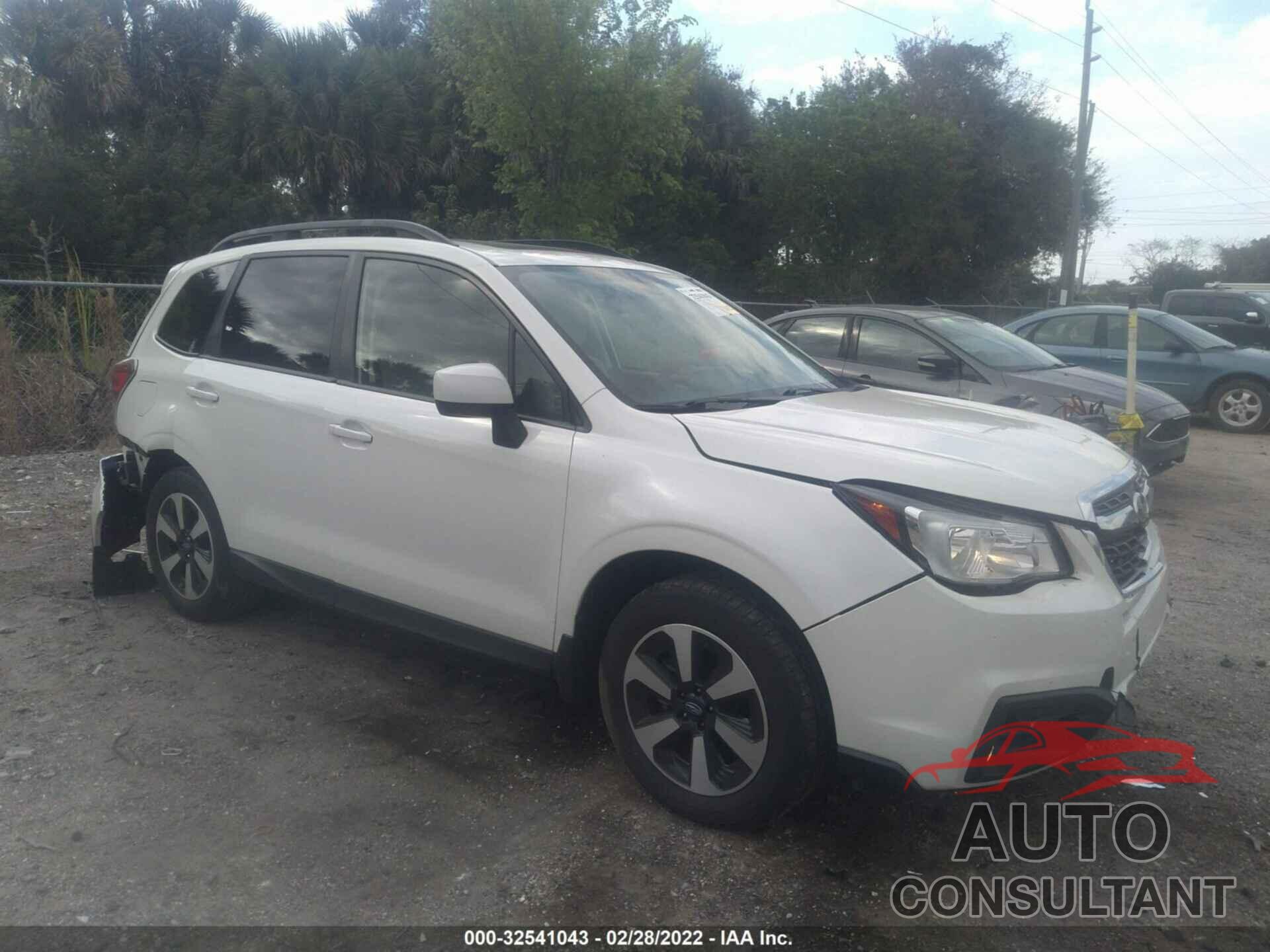 SUBARU FORESTER 2018 - JF2SJAGCXJH554761