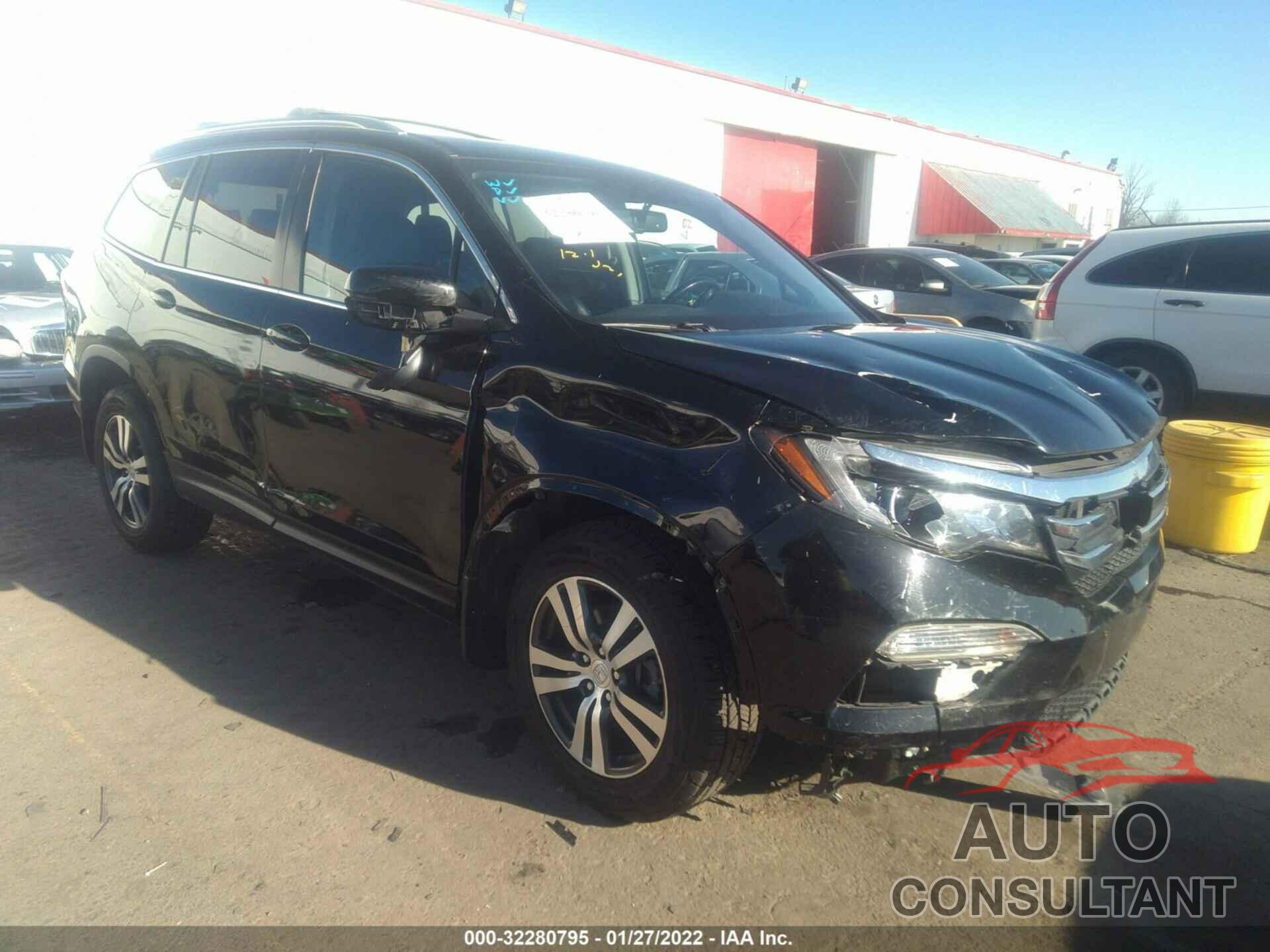 HONDA PILOT 2016 - 5FNYF6H89GB044475