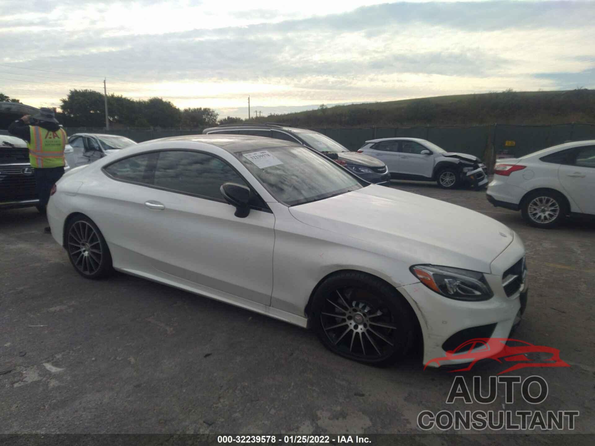 MERCEDES-BENZ C-CLASS 2017 - WDDWJ4JB5HF365982