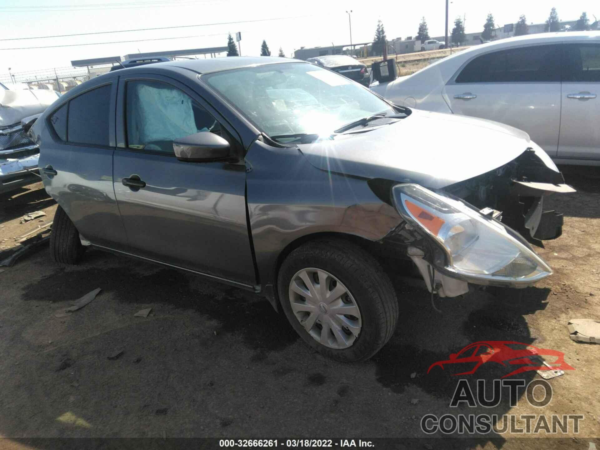 NISSAN VERSA 2016 - 3N1CN7AP5GL905658