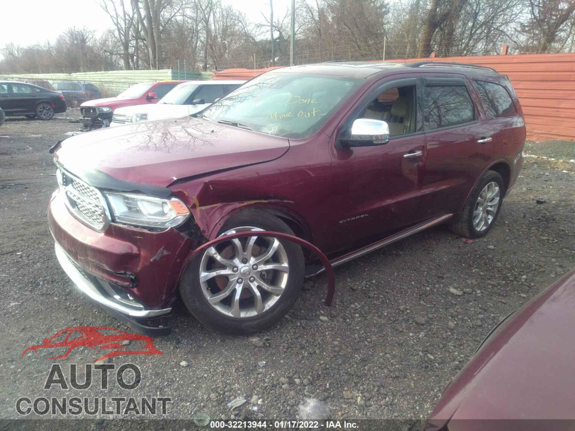 DODGE DURANGO 2017 - 1C4SDJET7HC771216