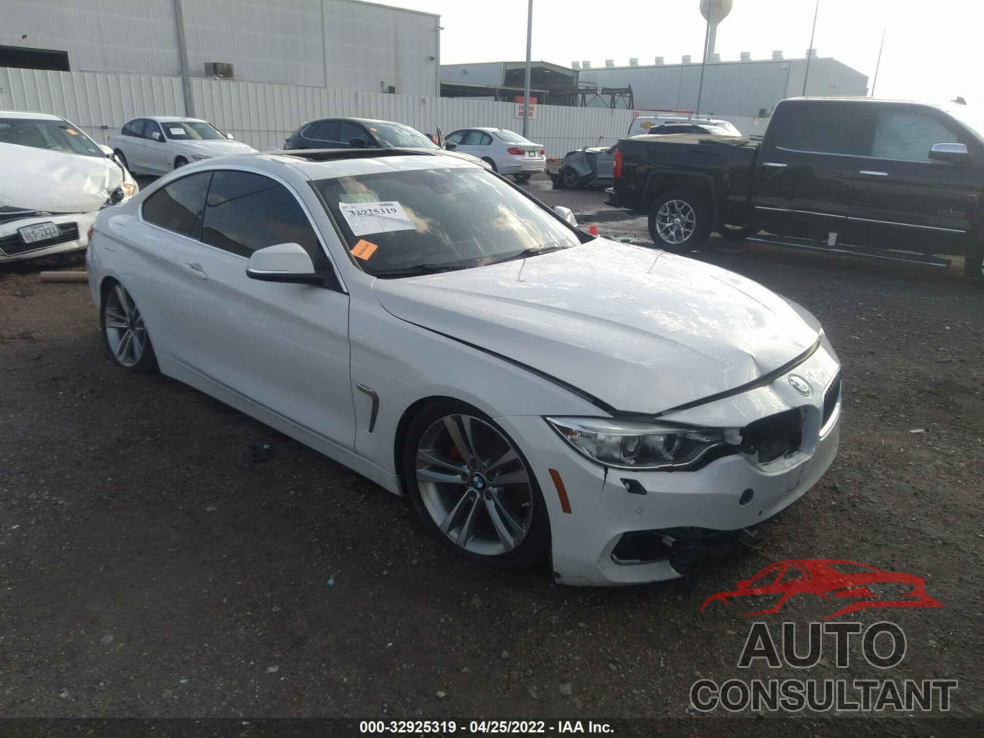 BMW 4 SERIES 2017 - WBA4R7C3XHK896195