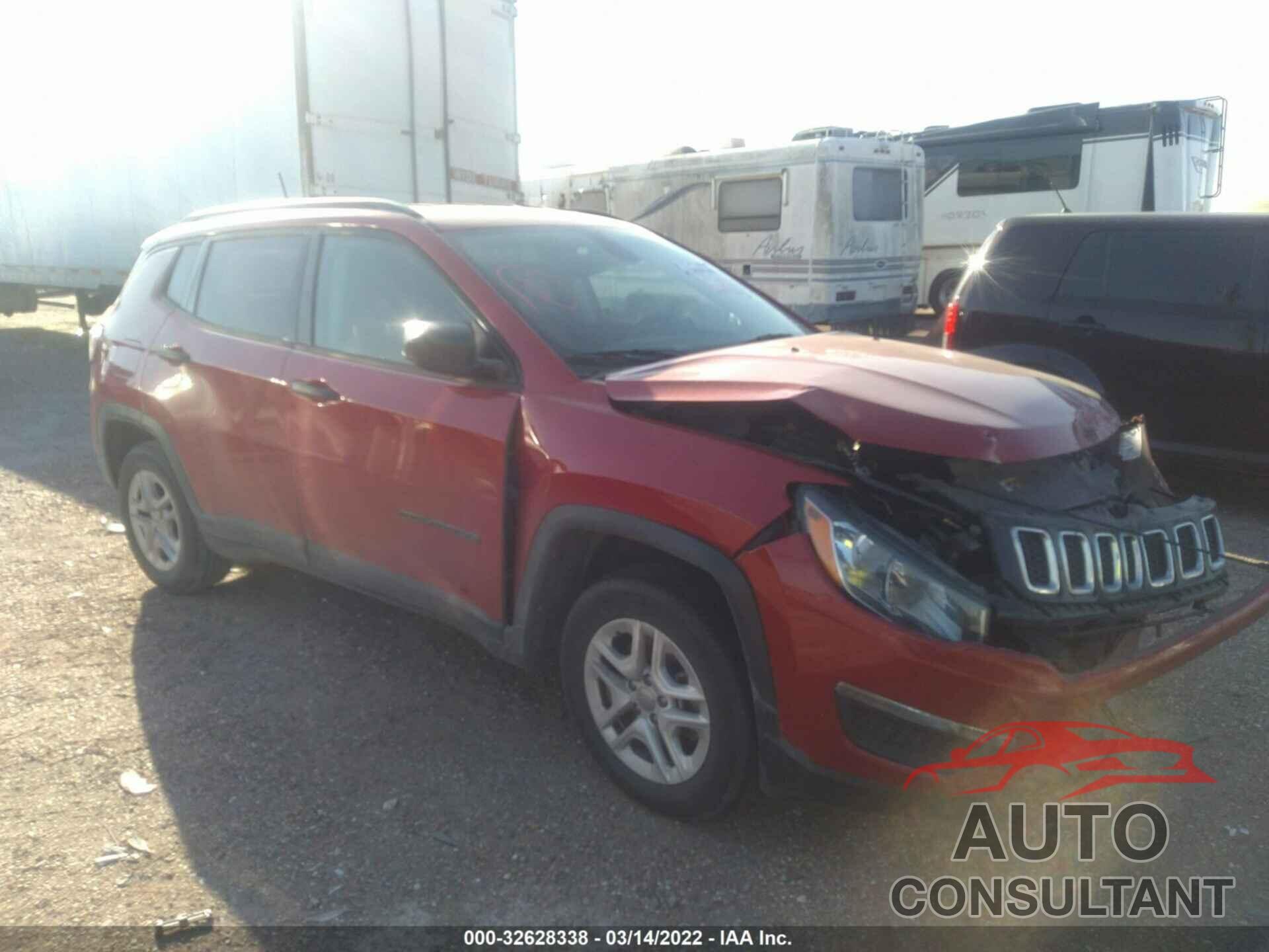 JEEP COMPASS 2018 - 3C4NJCAB9JT134028
