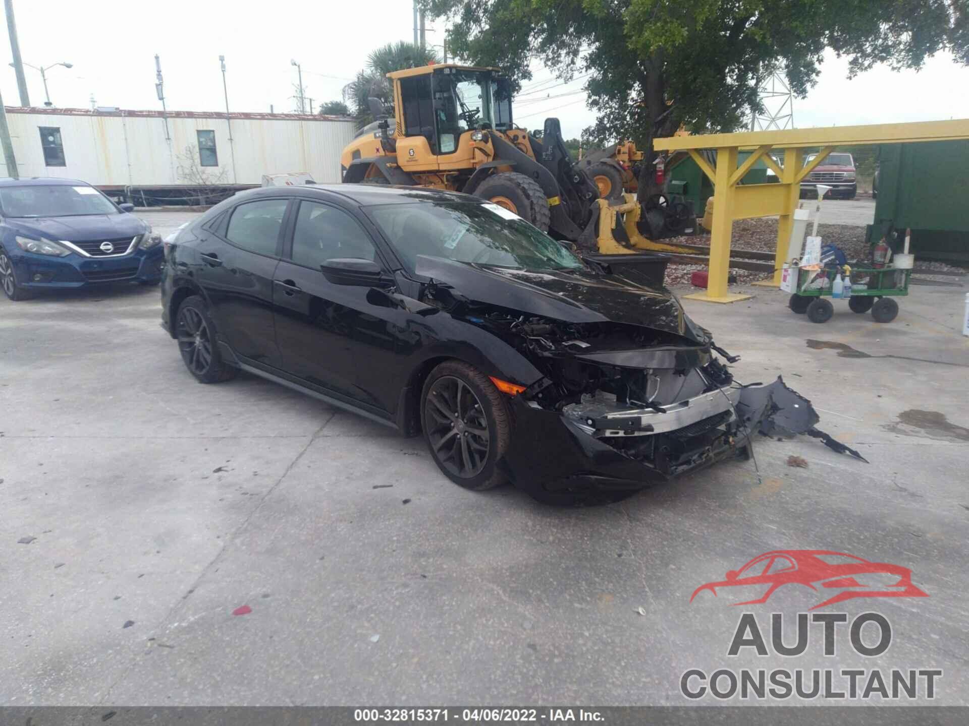 HONDA CIVIC HATCHBACK 2021 - SHHFK7H4XMU231921