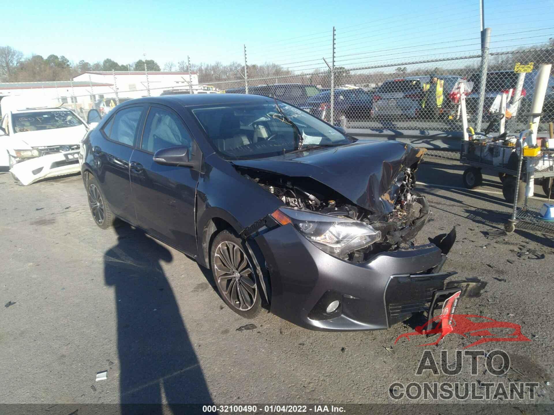 TOYOTA COROLLA 2016 - 5YFBURHE4GP564946