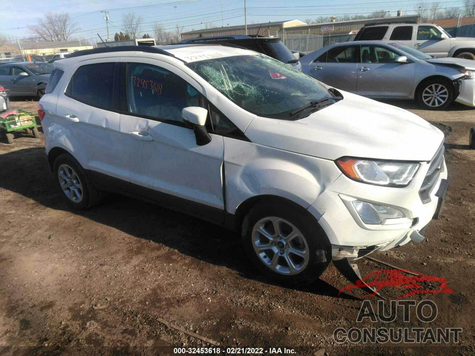 FORD ECOSPORT 2018 - MAJ3P1TE5JC235506