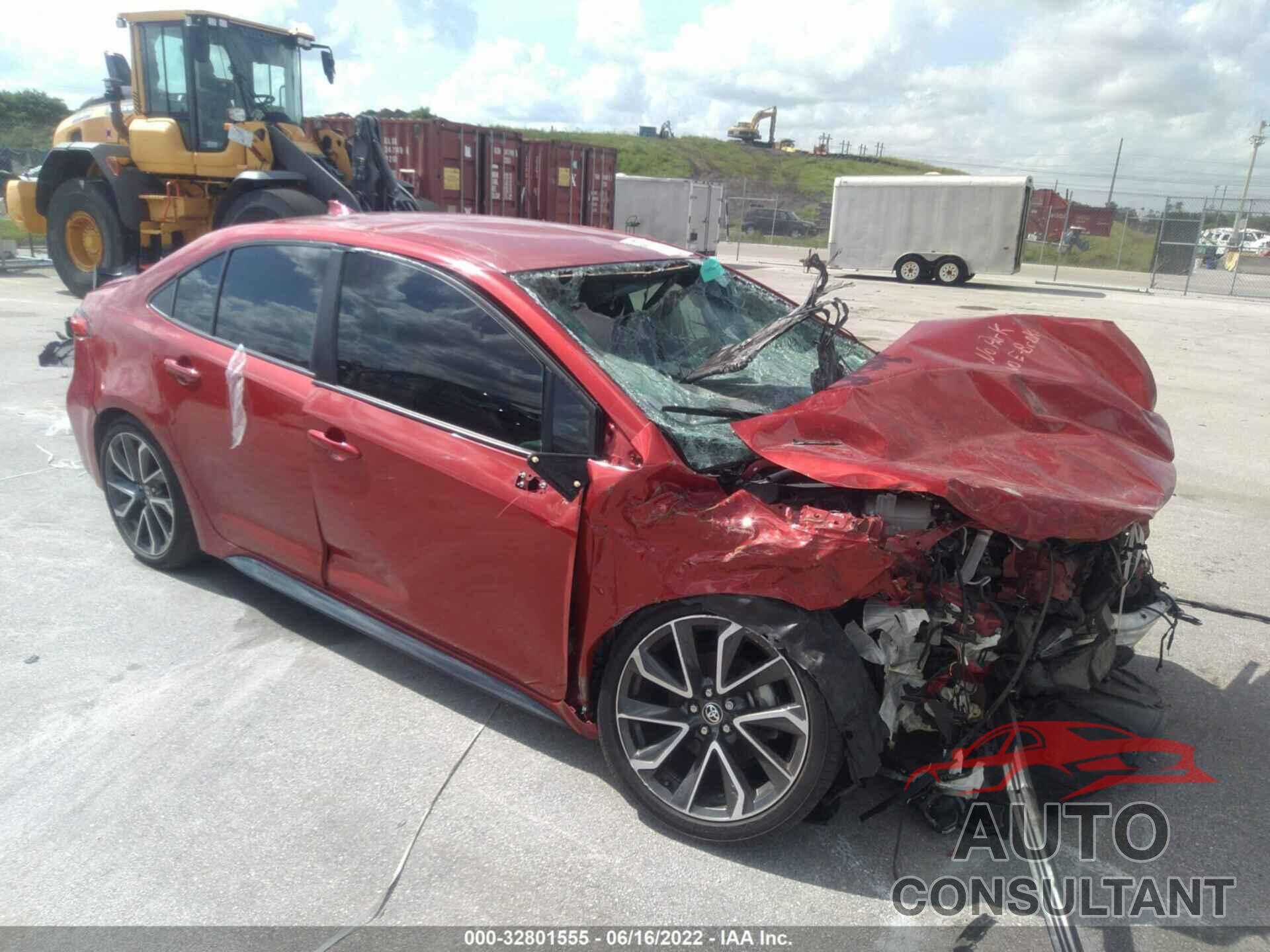 TOYOTA COROLLA 2020 - 5YFS4RCE3LP024053
