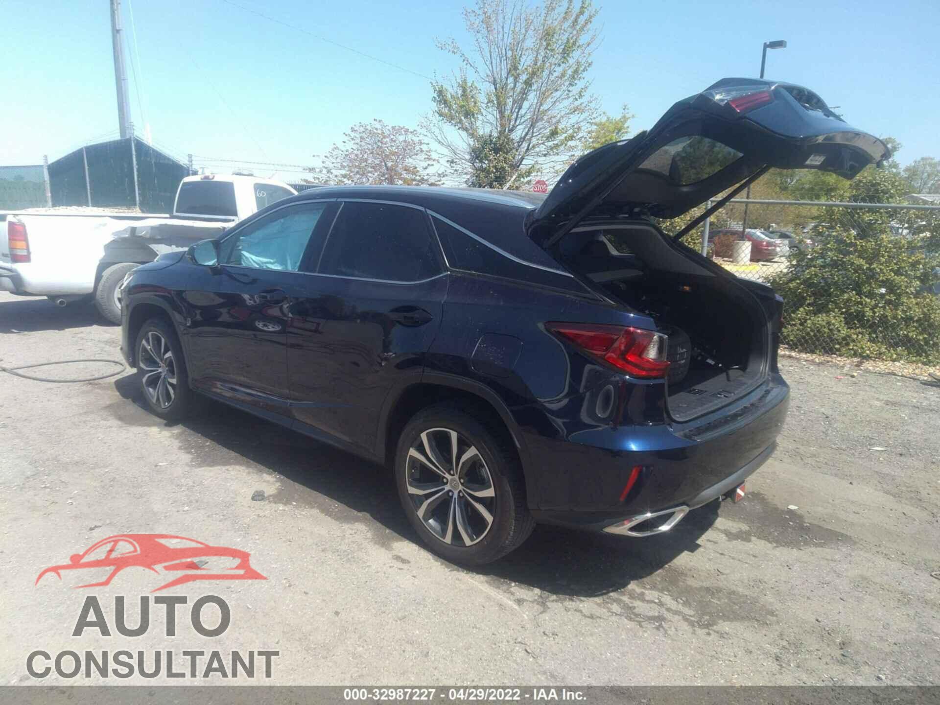 LEXUS RX 2017 - 2T2BZMCA3HC101198