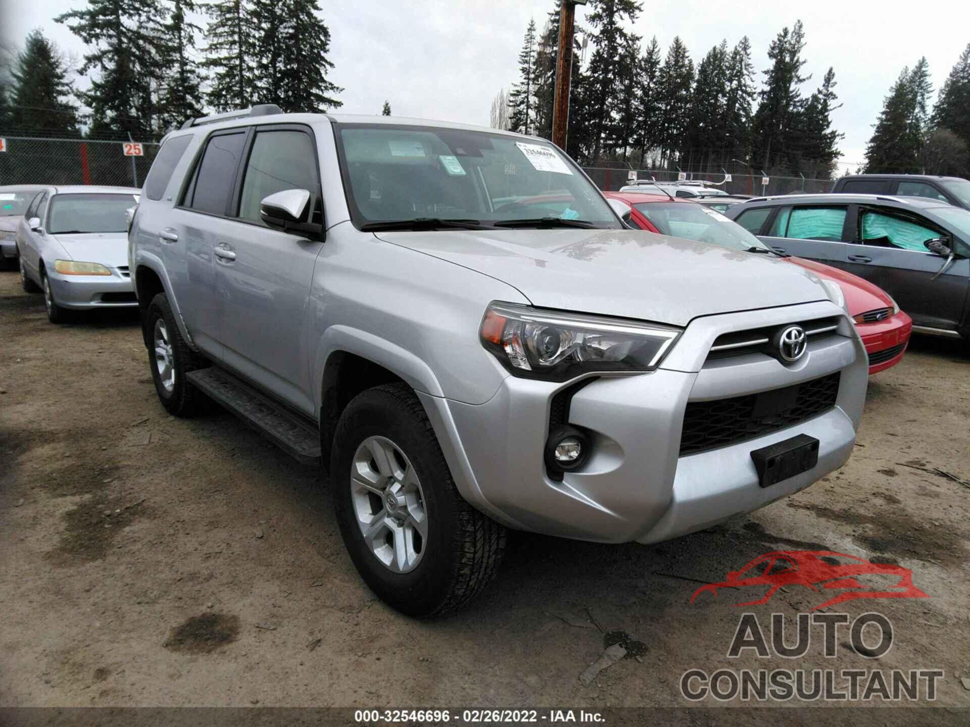 TOYOTA 4RUNNER 2021 - JTENU5JR7M5929501