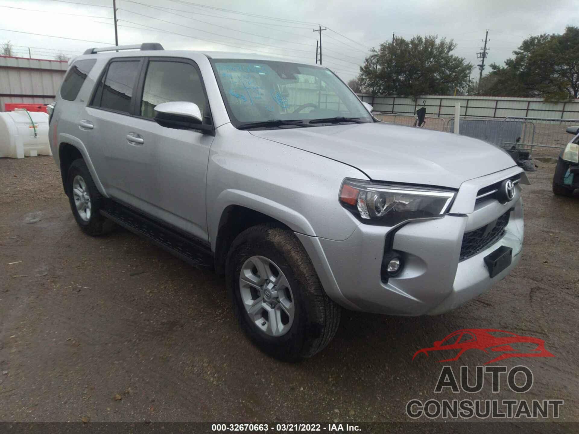 TOYOTA 4RUNNER 2021 - JTEMU5JR3M5937283