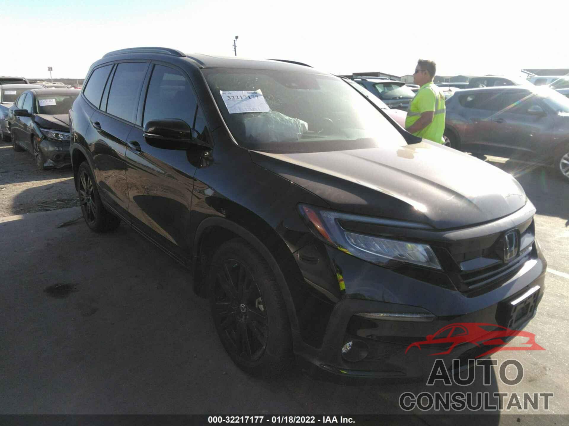 HONDA PILOT 2021 - 5FNYF6H77MB042971