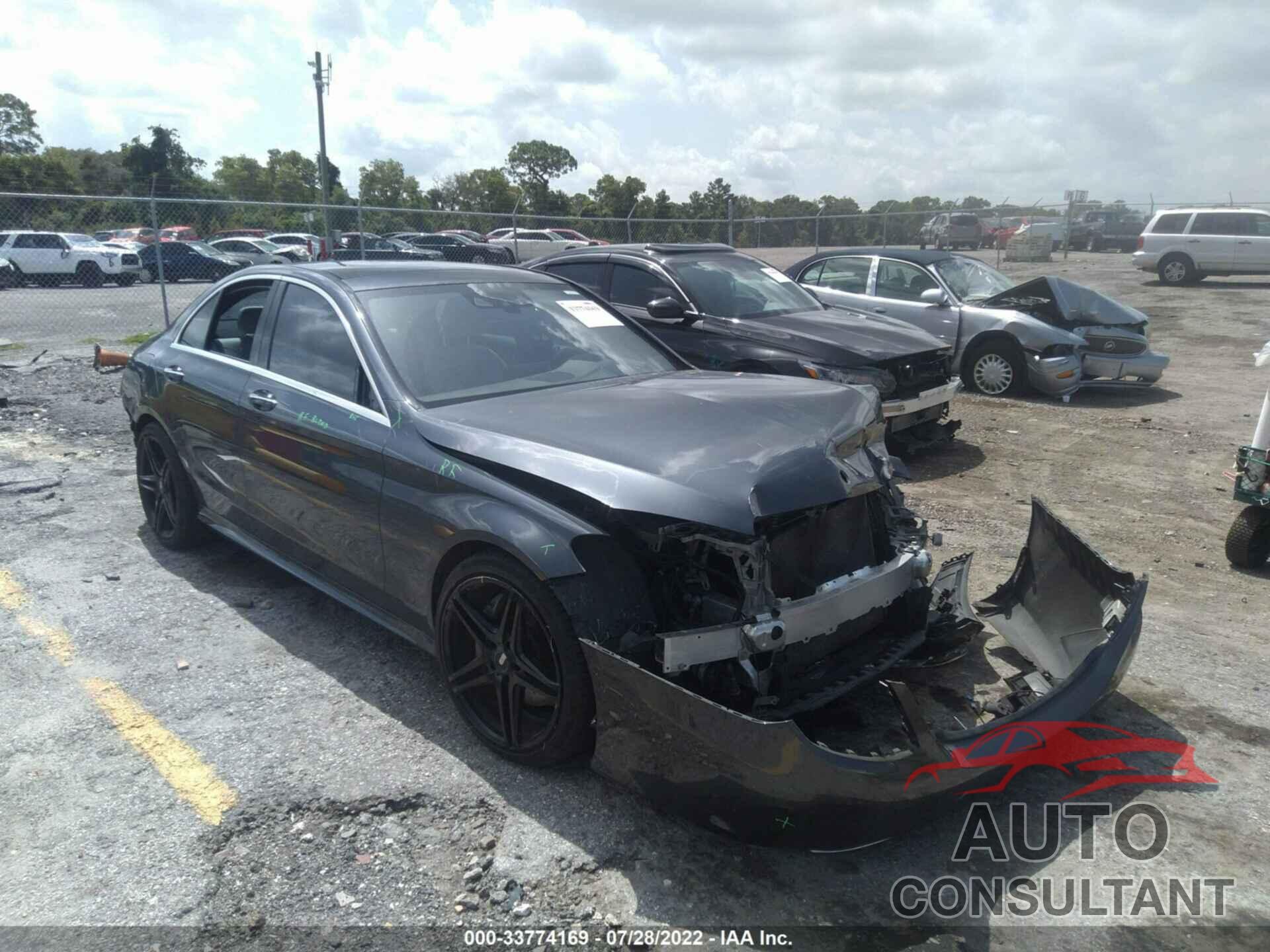 MERCEDES-BENZ C-CLASS 2016 - 55SWF4JBXGU128966