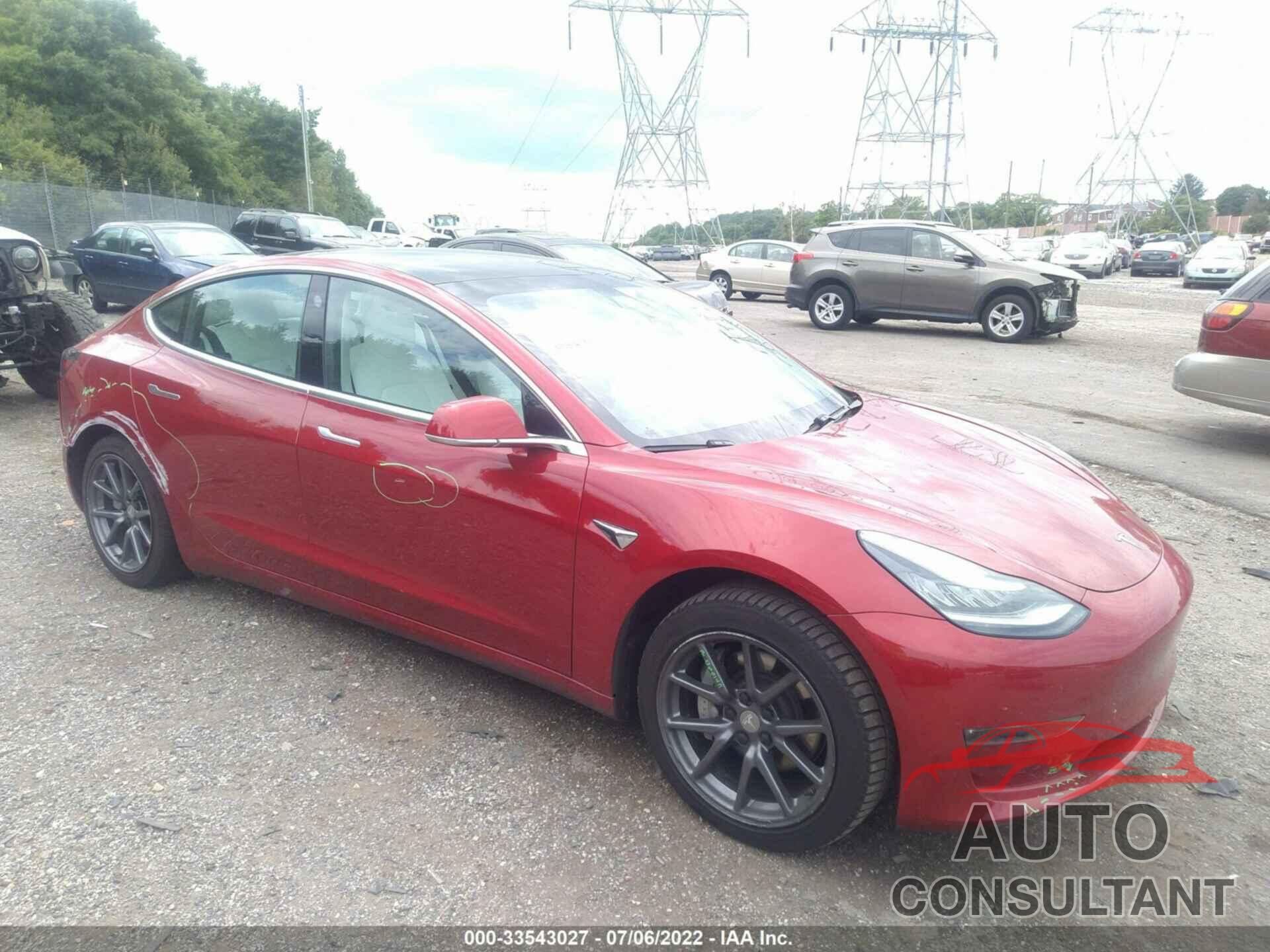 TESLA MODEL 3 2020 - 5YJ3E1EB5LF668221