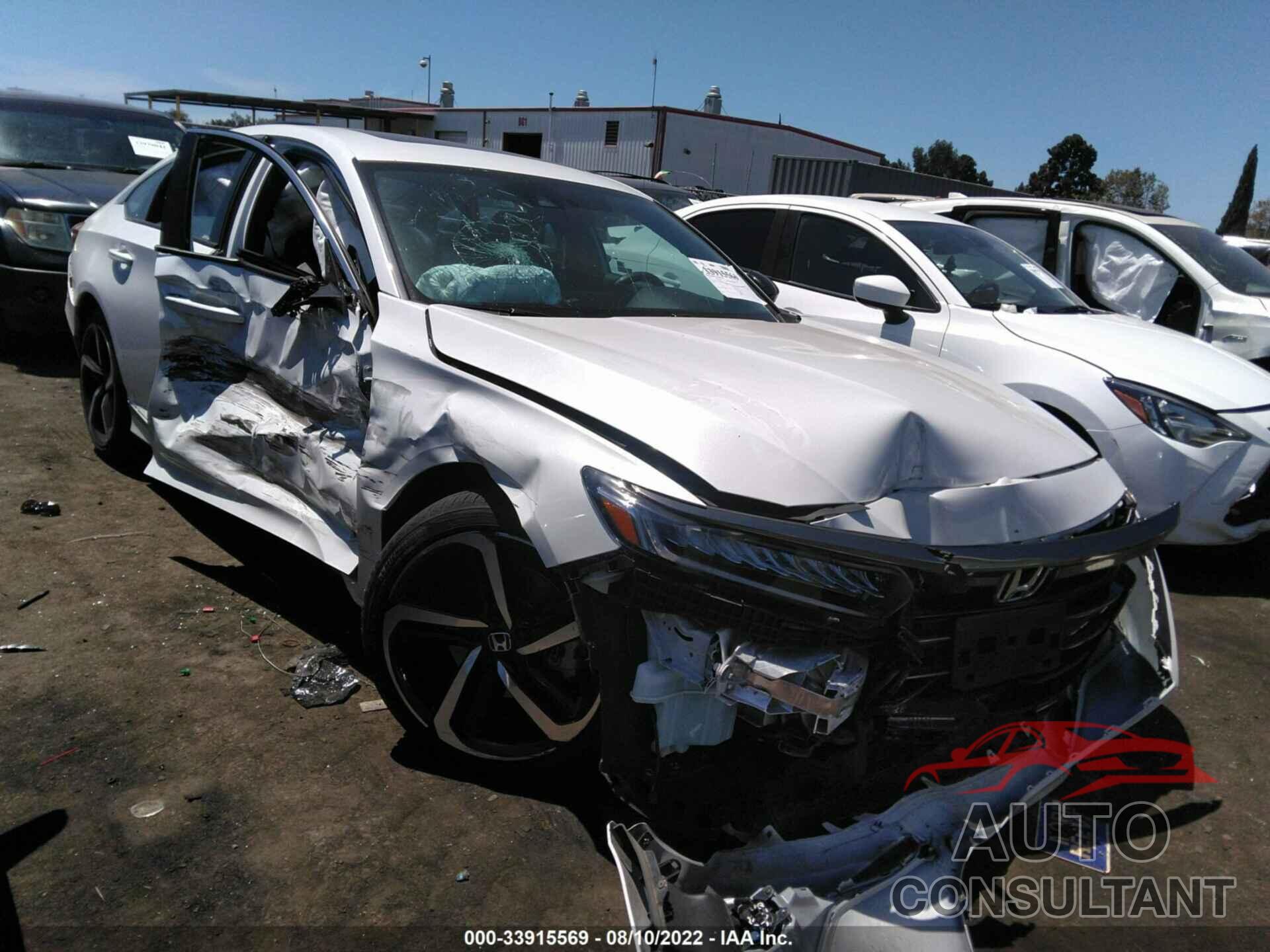 HONDA ACCORD SEDAN 2021 - 1HGCV2F37MA030965