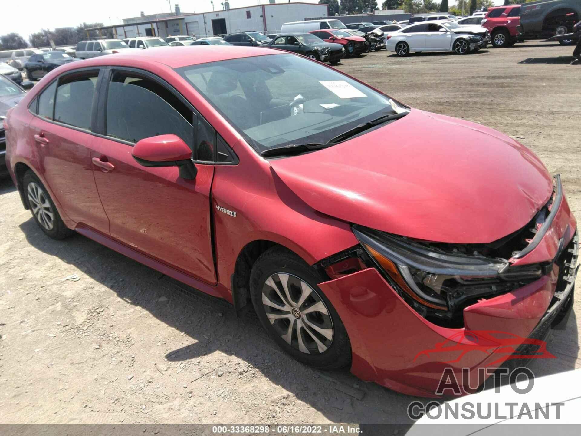 TOYOTA COROLLA 2021 - JTDEAMDE9MJ012051