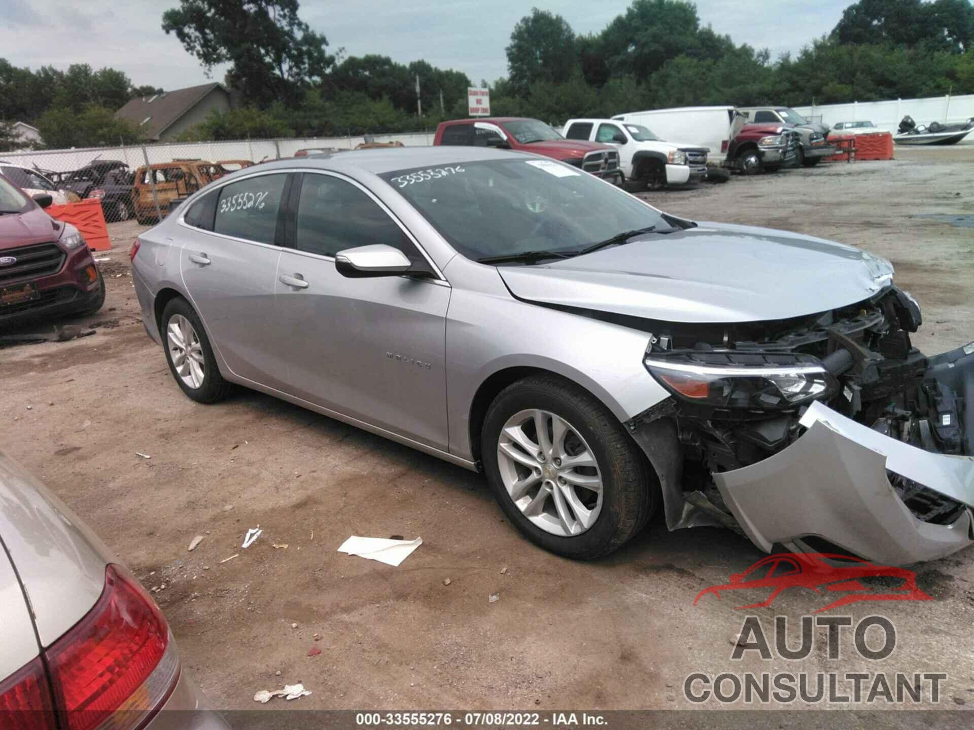 CHEVROLET MALIBU 2016 - 1G1ZE5ST9GF350787